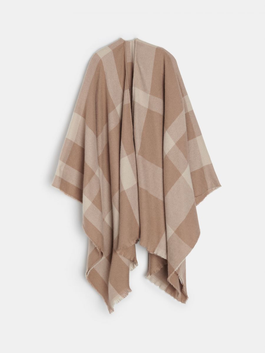 Poncho Culoare Nude Sinsay X X