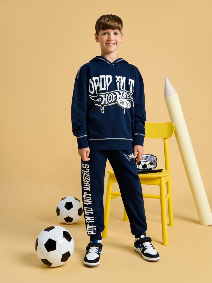 Komplet Trenerka Hot Wheels Boja Mornarsko Plava SINSAY 551AY 59X