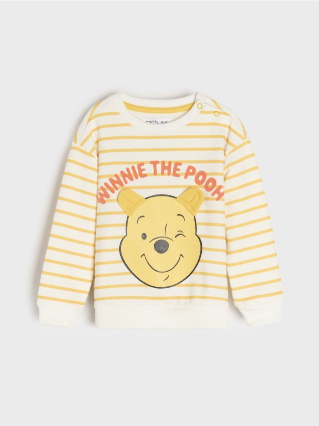 Bluză sport Winnie the Pooh Culoare crem SINSAY 102CK 01X