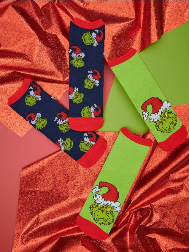 Socken Er Pack Grinch Farbe Mehrfarbig Sinsay Av Mlc