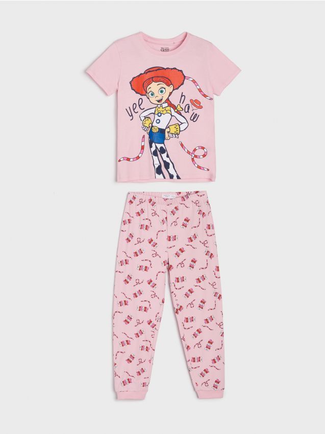 Toy Story Two Piece Pyjama Set Color Pastel Pink SINSAY 5883C 03X