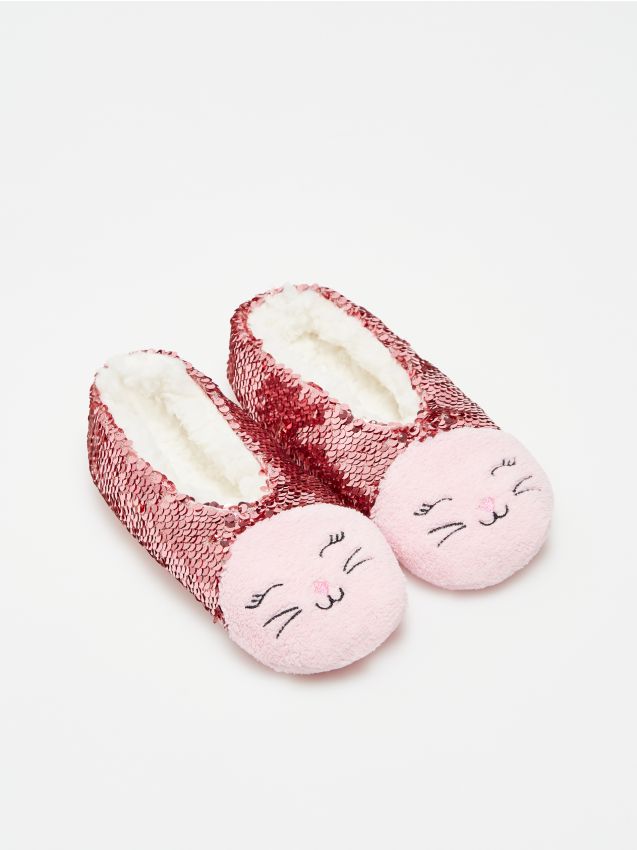 GIRLS SLIPPERS Colore Rosa Pastello SINSAY YA948 03X