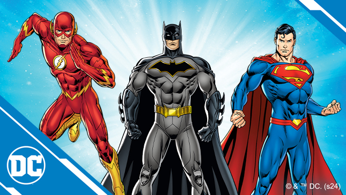 DC Superhero Friend's Boys Briefs 7-Pack Underwear Size 2T Superman Batman  Flash