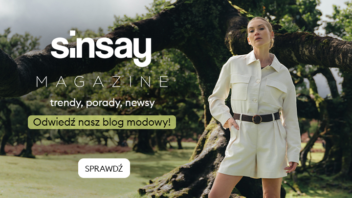 sinsay magazine banner