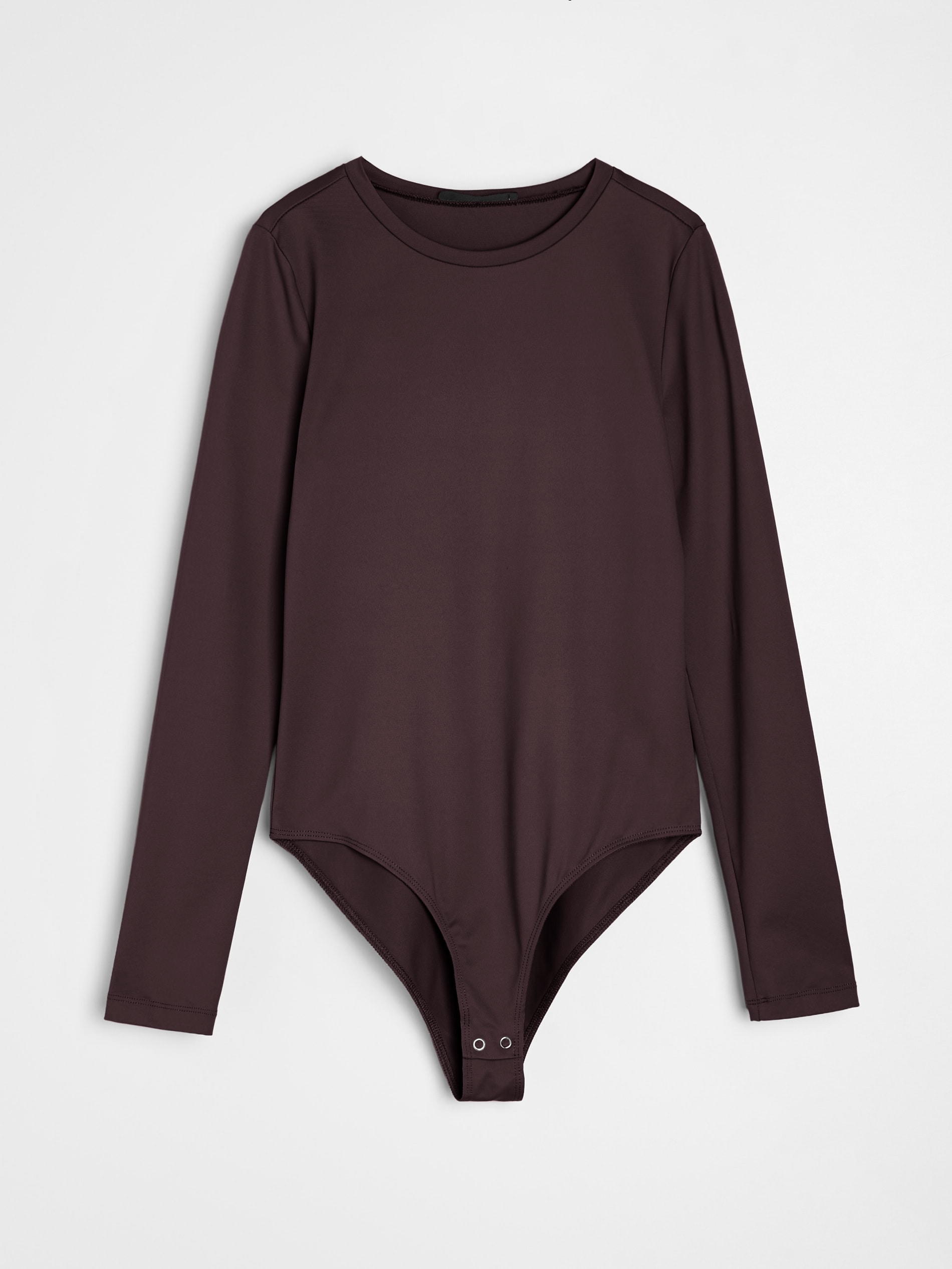 Sinsay - Body z długim rękawem - czerwony