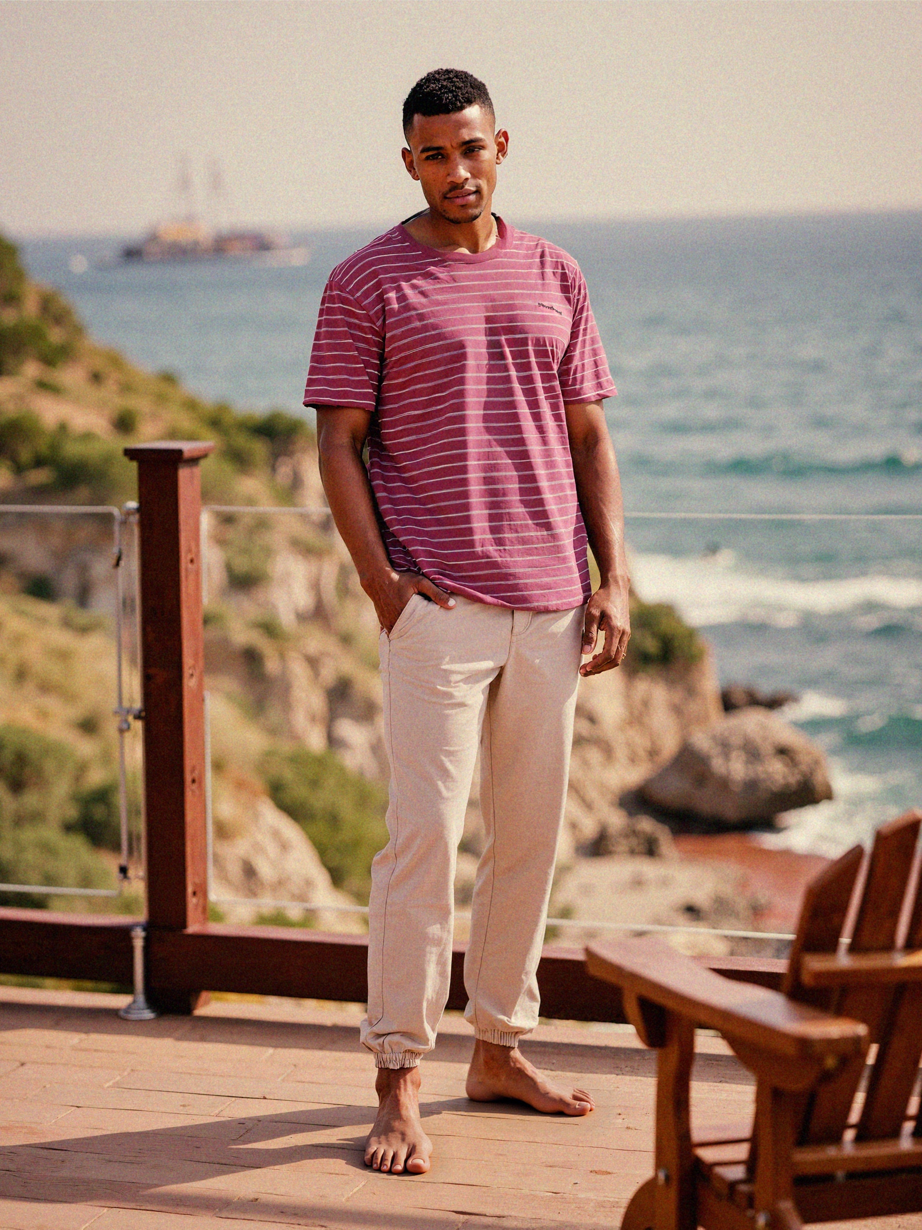 Sinsay - Spodnie jogger - beżowy