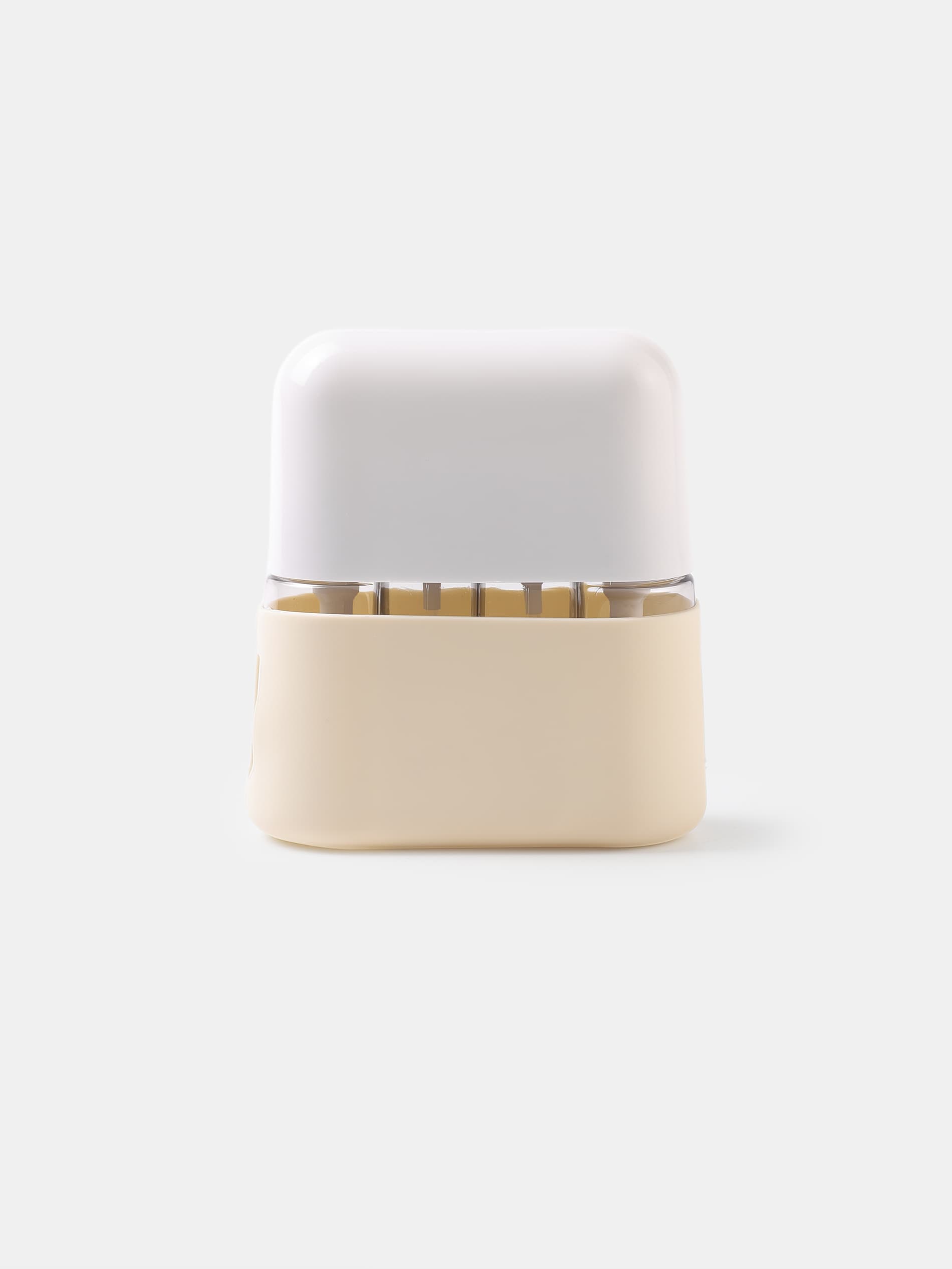 Sinsay - Σετ ταξιδιωτικών μπουκαλιών - κρεμ φωτογραφία