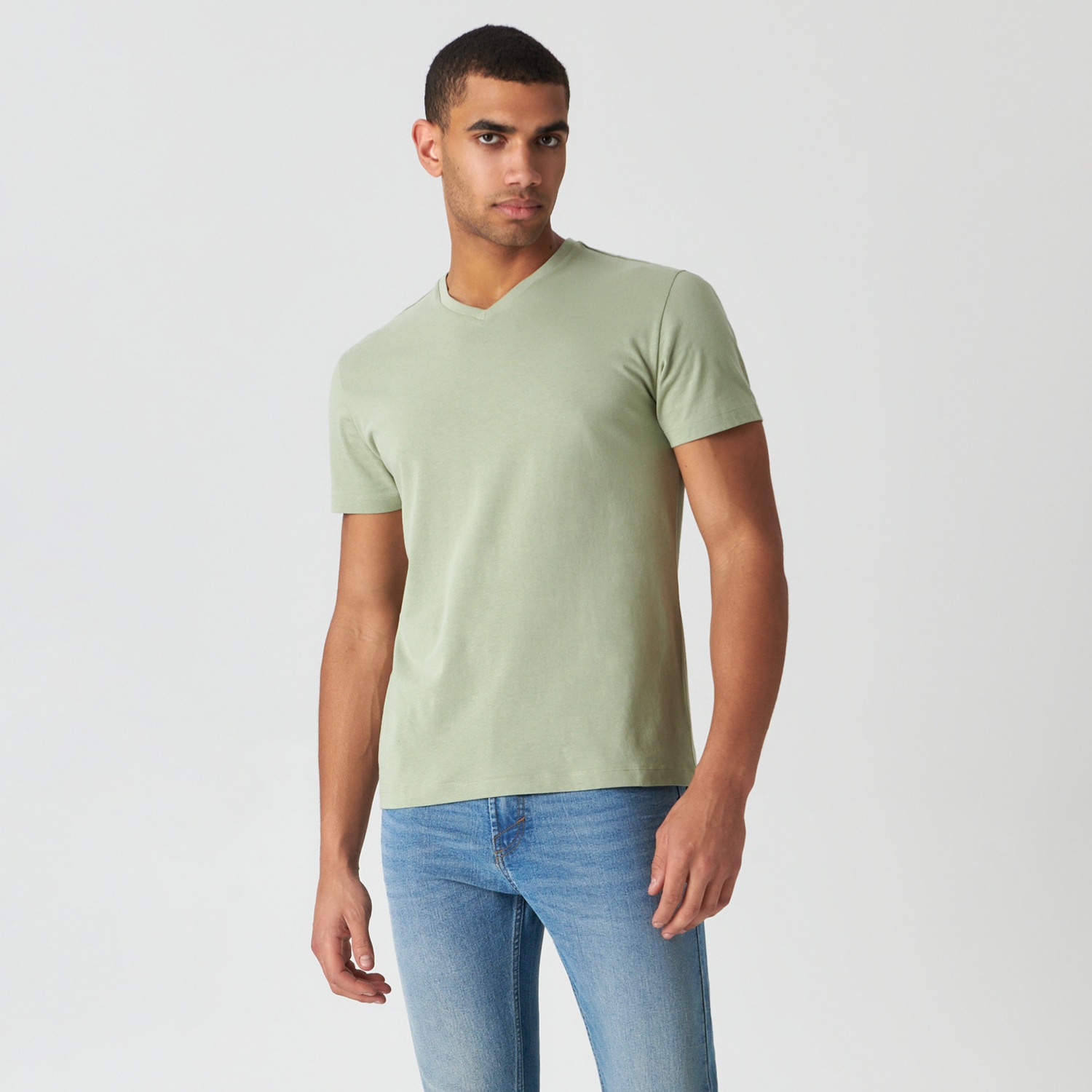 Sinsay – Men`s t-shirt – Roz blouseroumaine-shop.com imagine noua