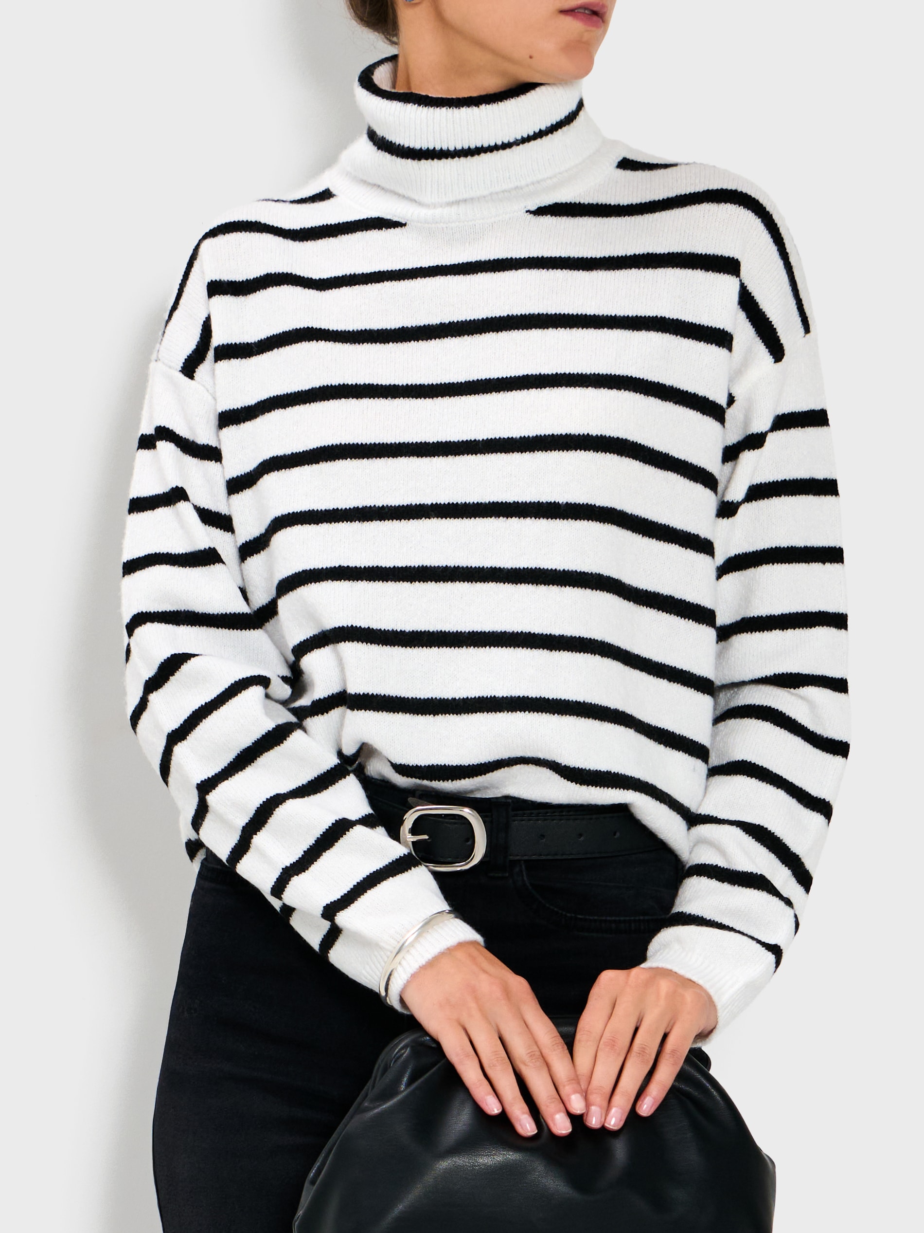 Sinsay - Ζιβάγκο με ρίγες - λευκο φωτογραφία