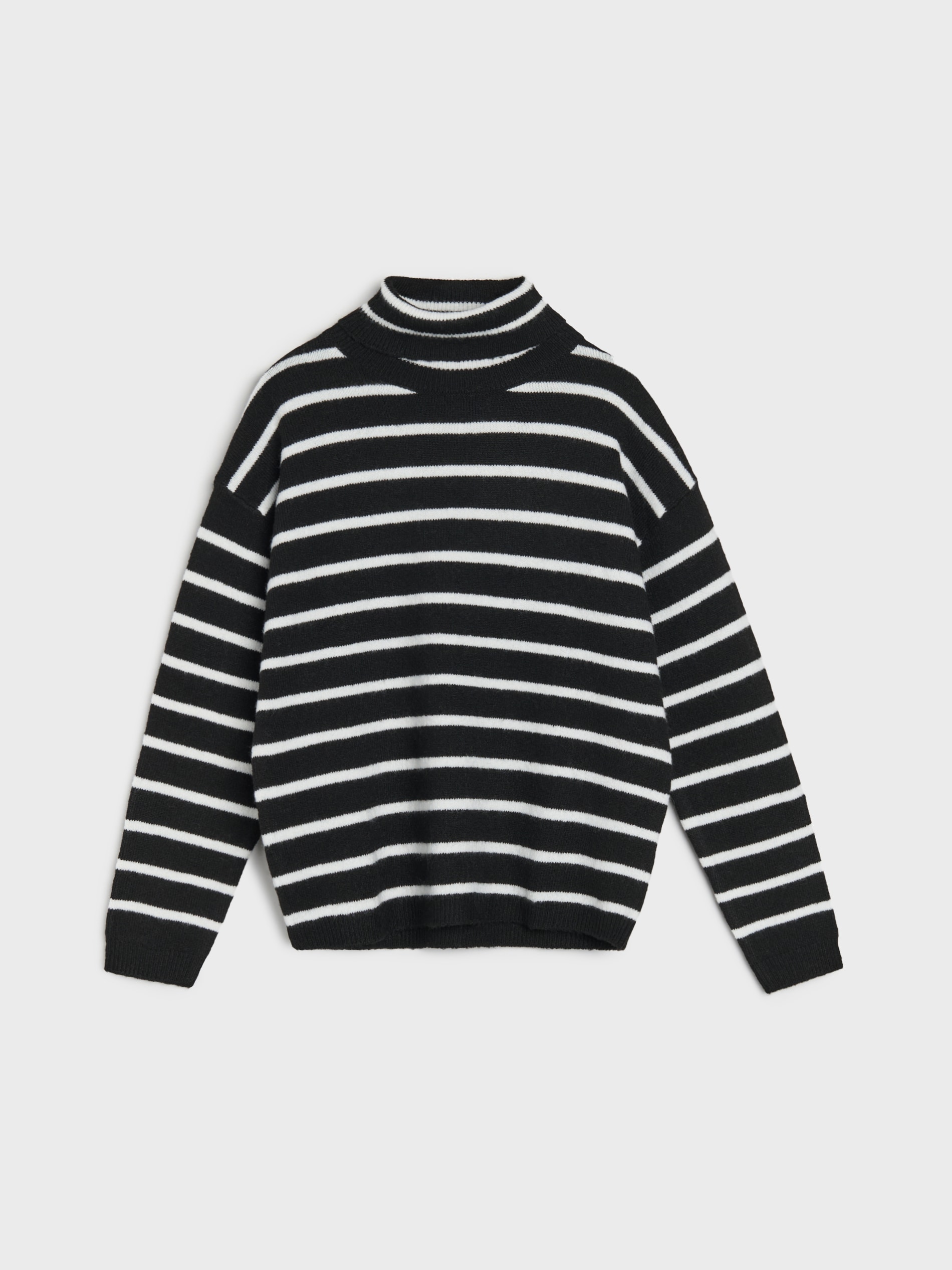 Sinsay - Ζιβάγκο με ρίγες - μαυρο φωτογραφία