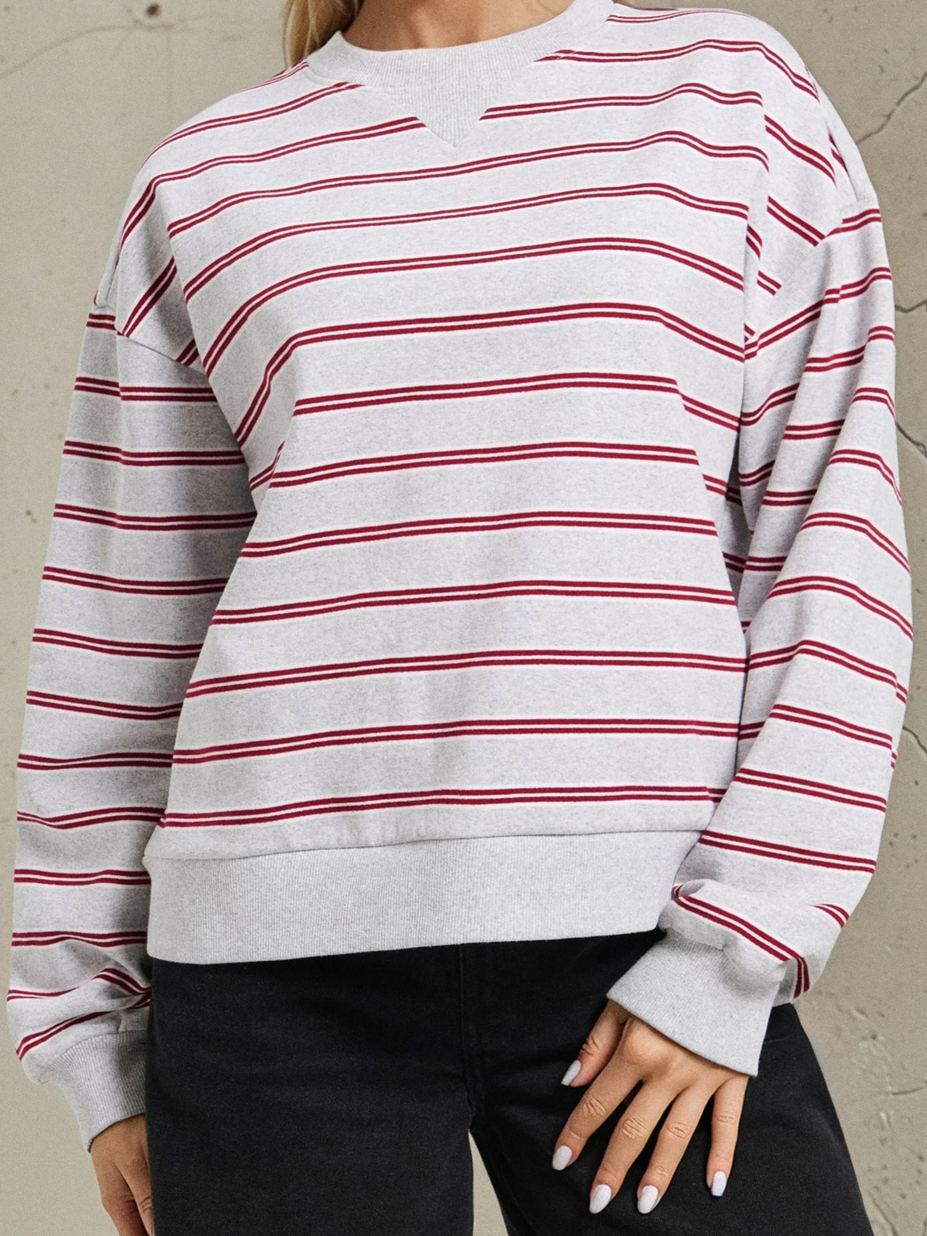 Sinsay - Bluza w paski - wielobarwny