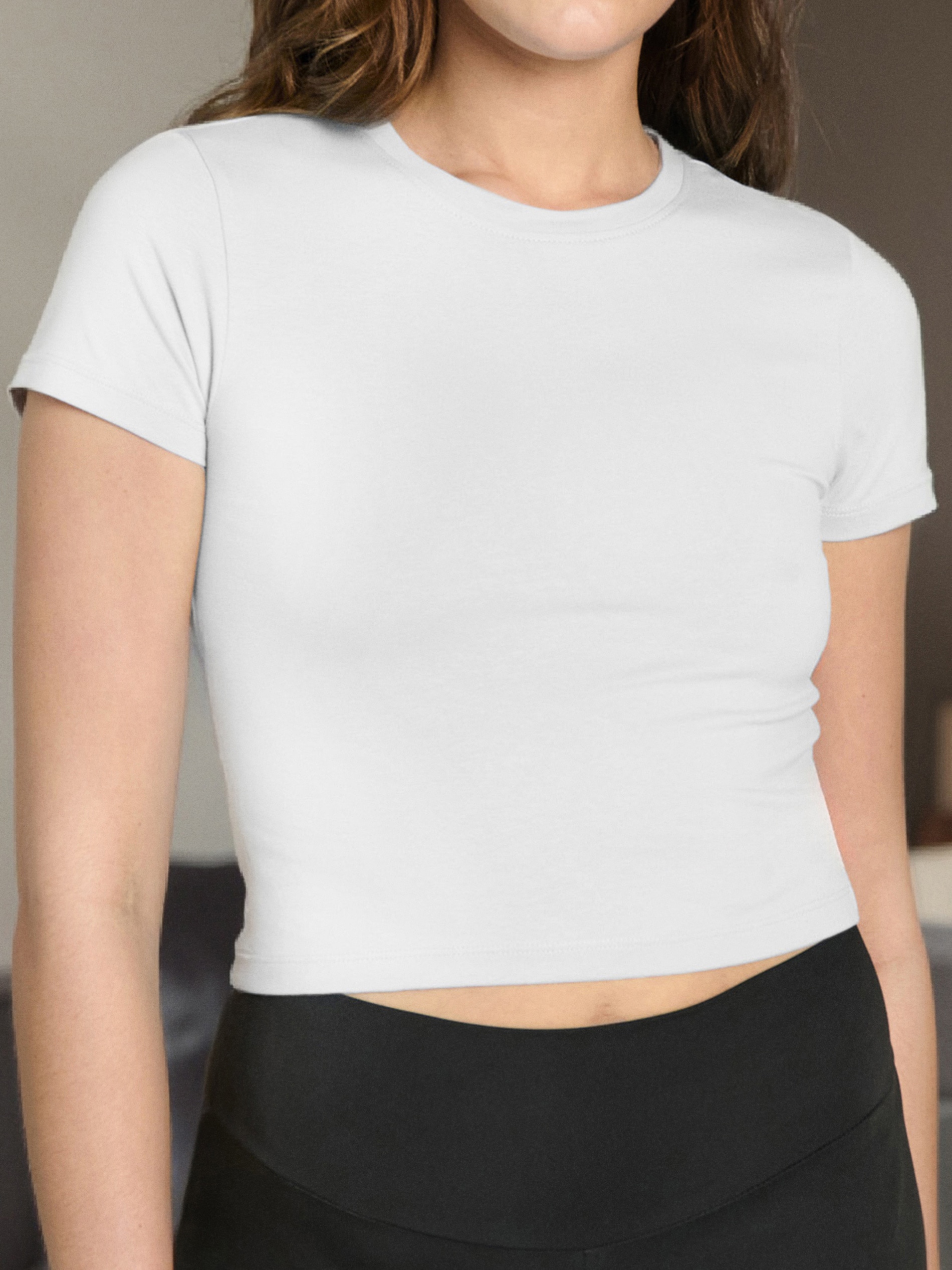 Sinsay - Crop top - biały