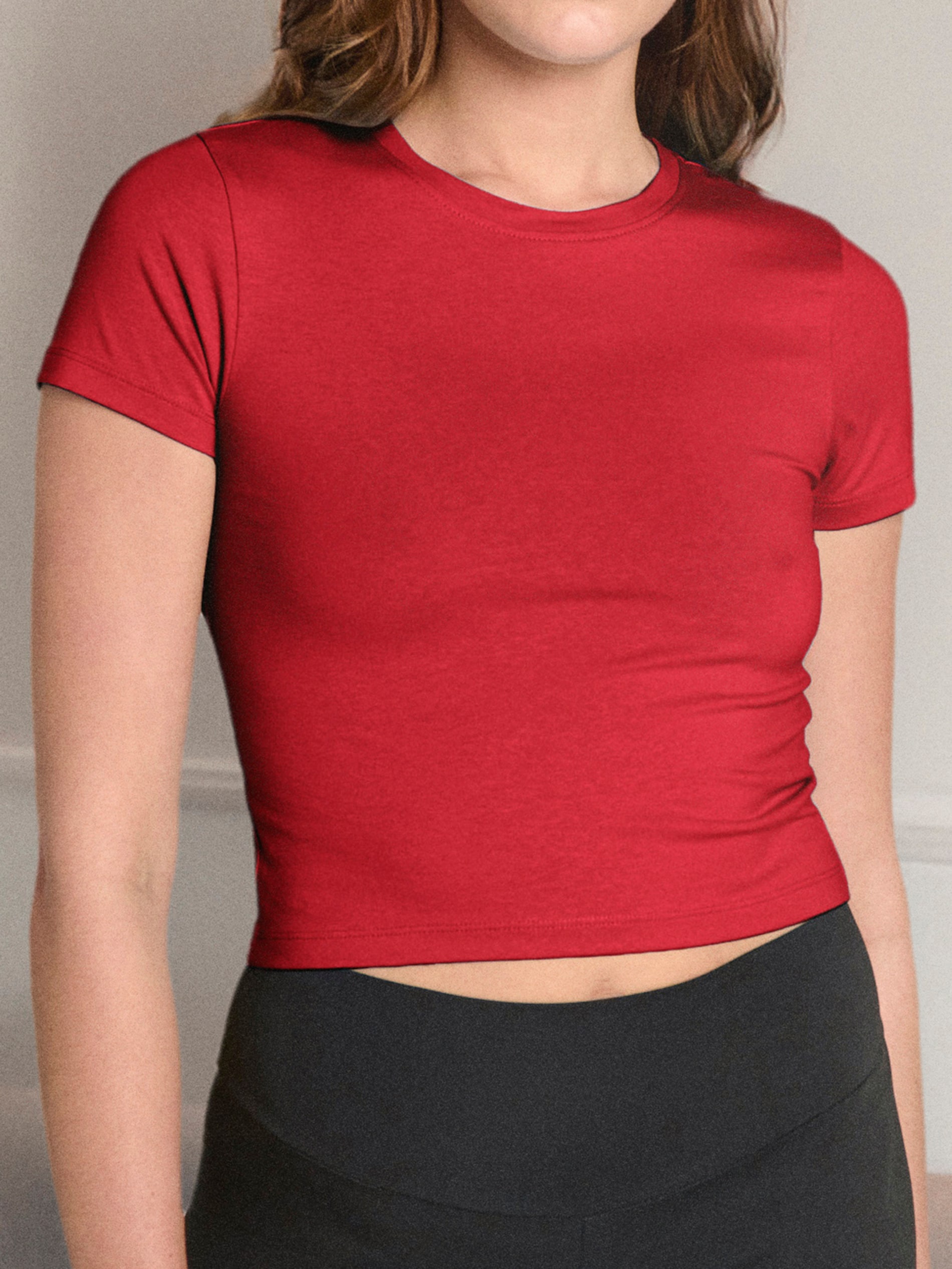 Sinsay - Crop top - czerwony