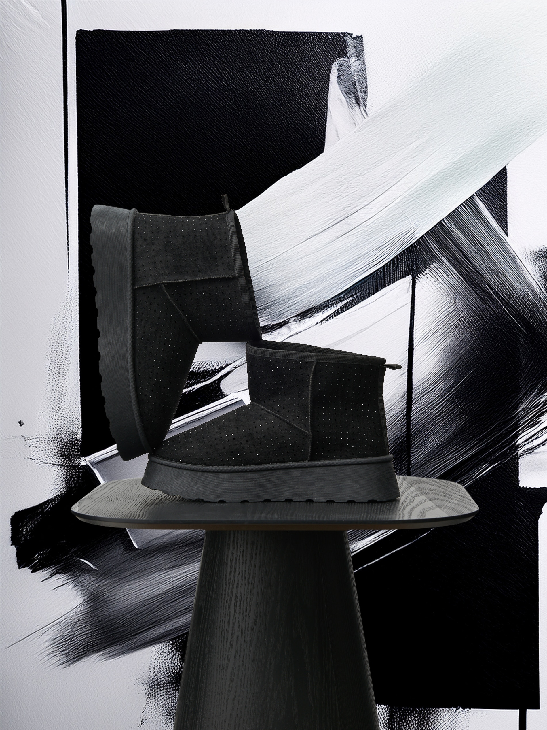 Sinsay - Μπότες αστραγάλου - μαυρο φωτογραφία