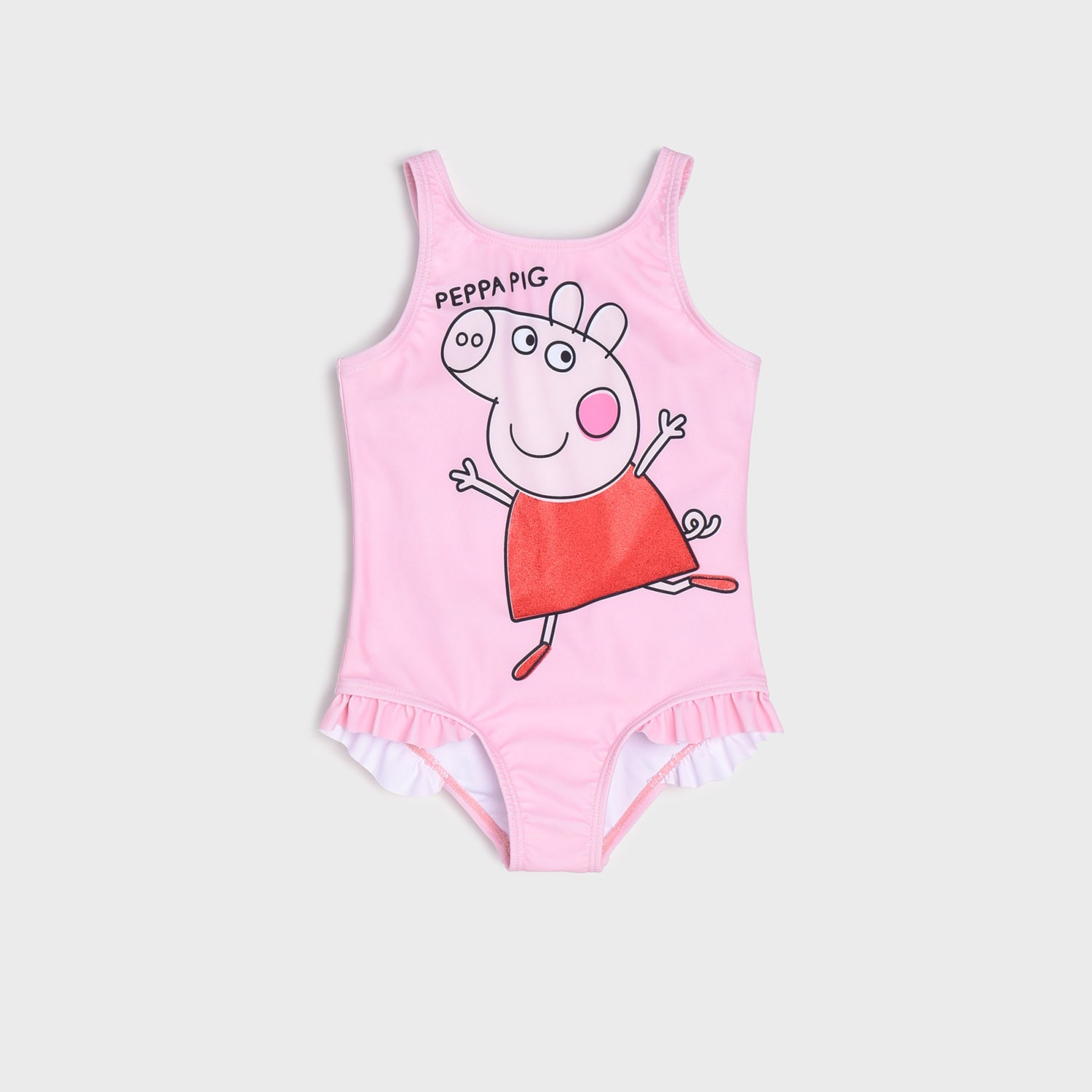 E-shop Sinsay - Jednodielne plavky Peppa Pig - Ružová