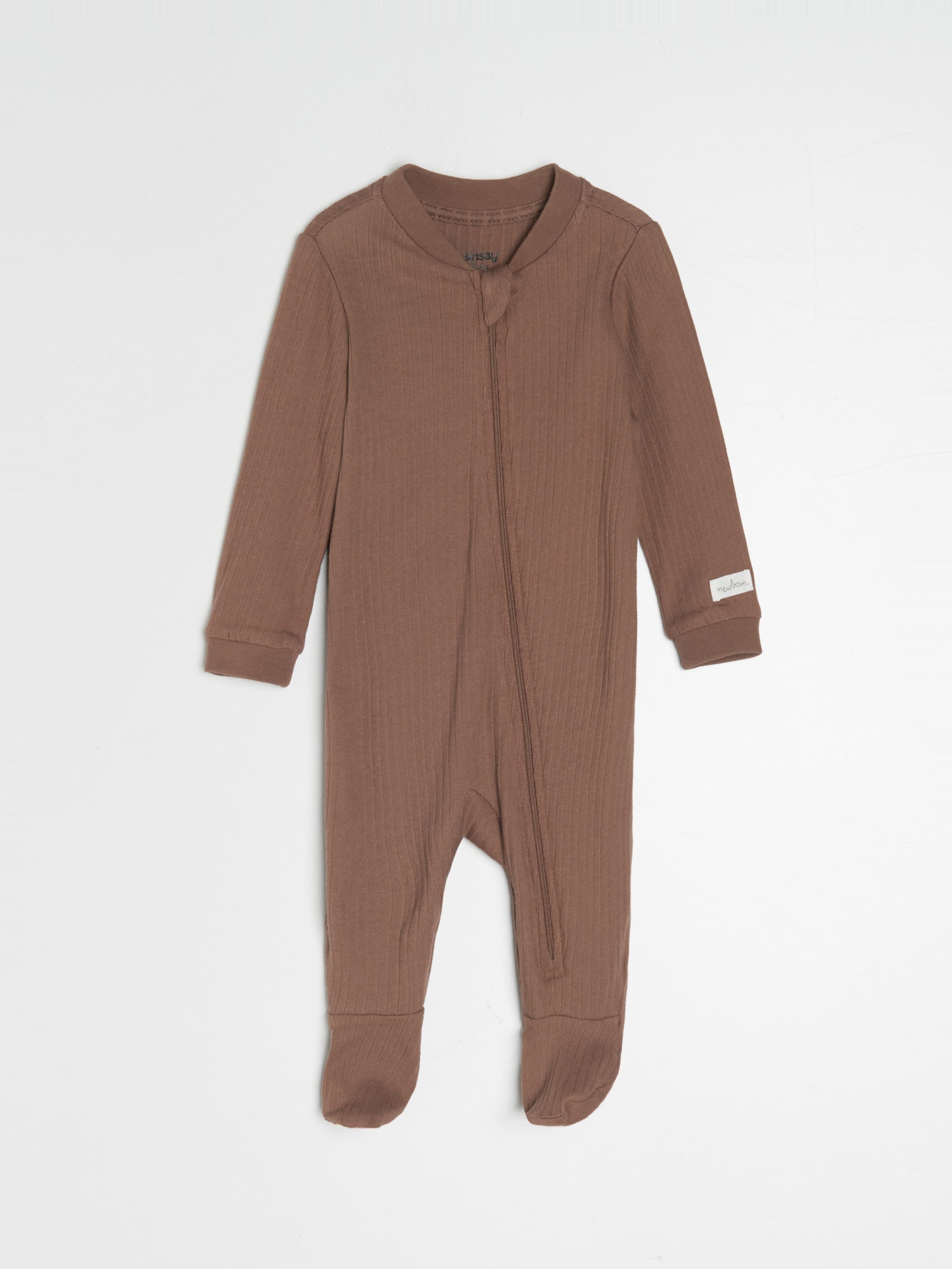 Sinsay - Σετ 3 ριγέ φορμάκια με ποδαράκια - κρεμ φωτογραφία