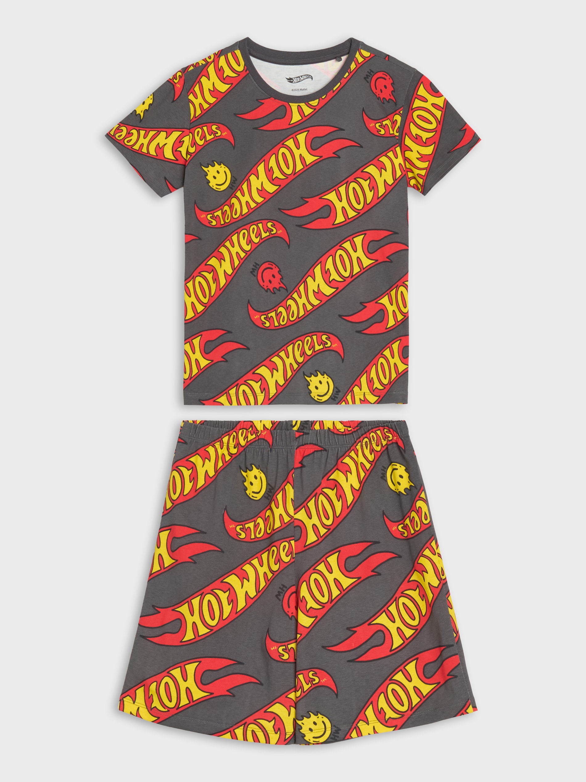 Sinsay - Piżama Hot Wheels - szary