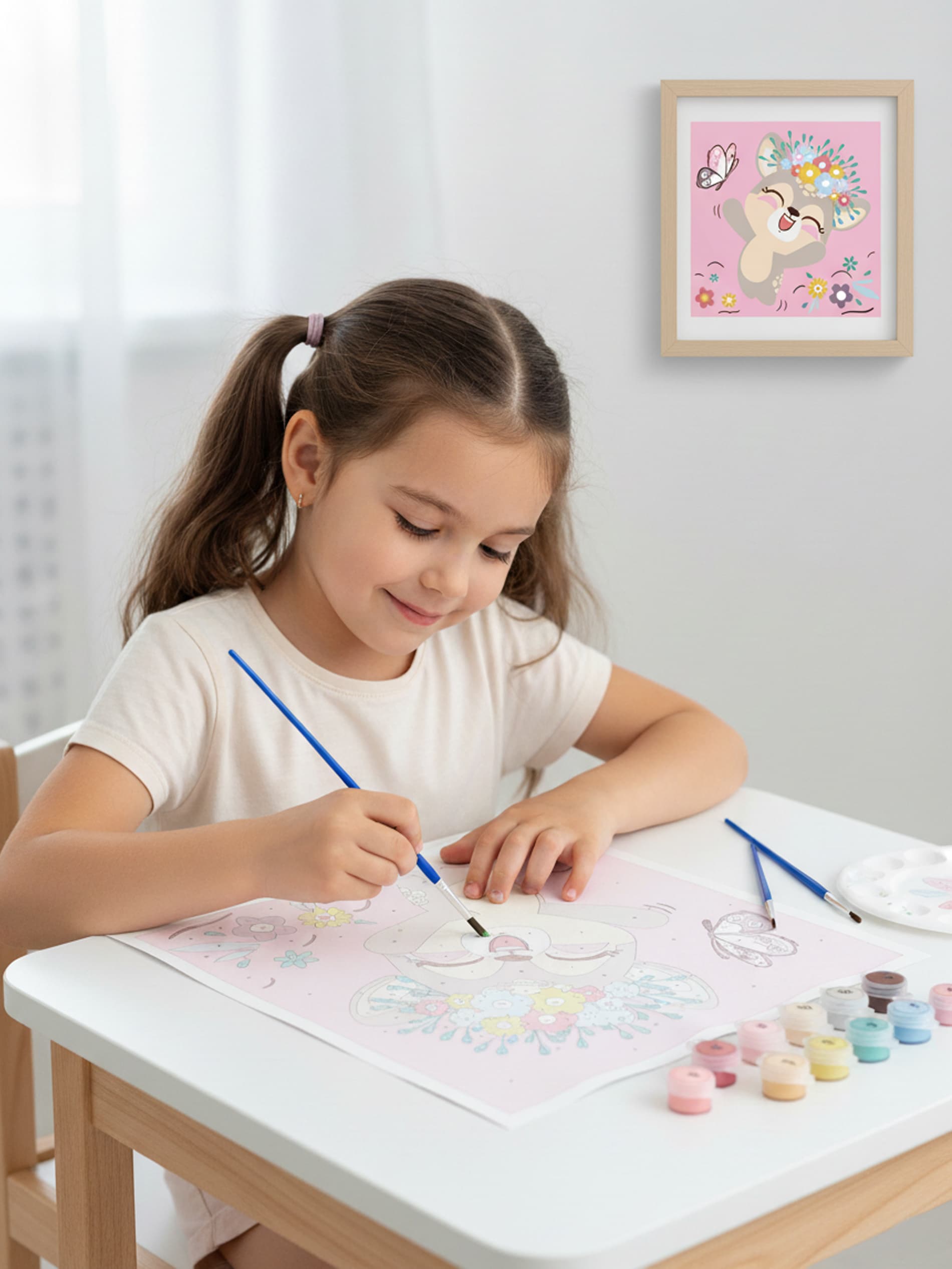 Sinsay - Zestaw do malowania po numerach - wielobarwny