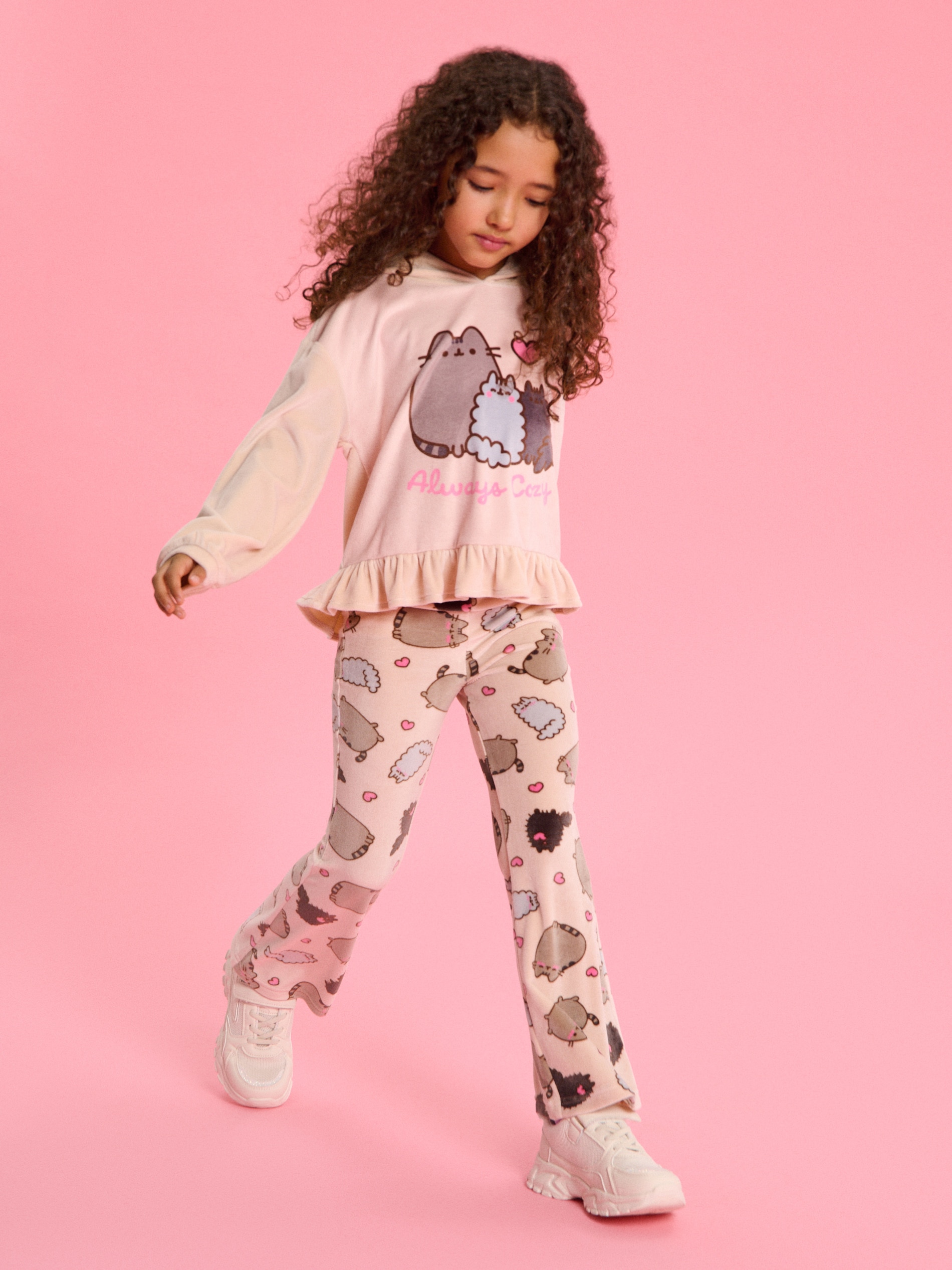 Sinsay - Σετ βελούρ Pusheen the Cat - μπεζ φωτογραφία