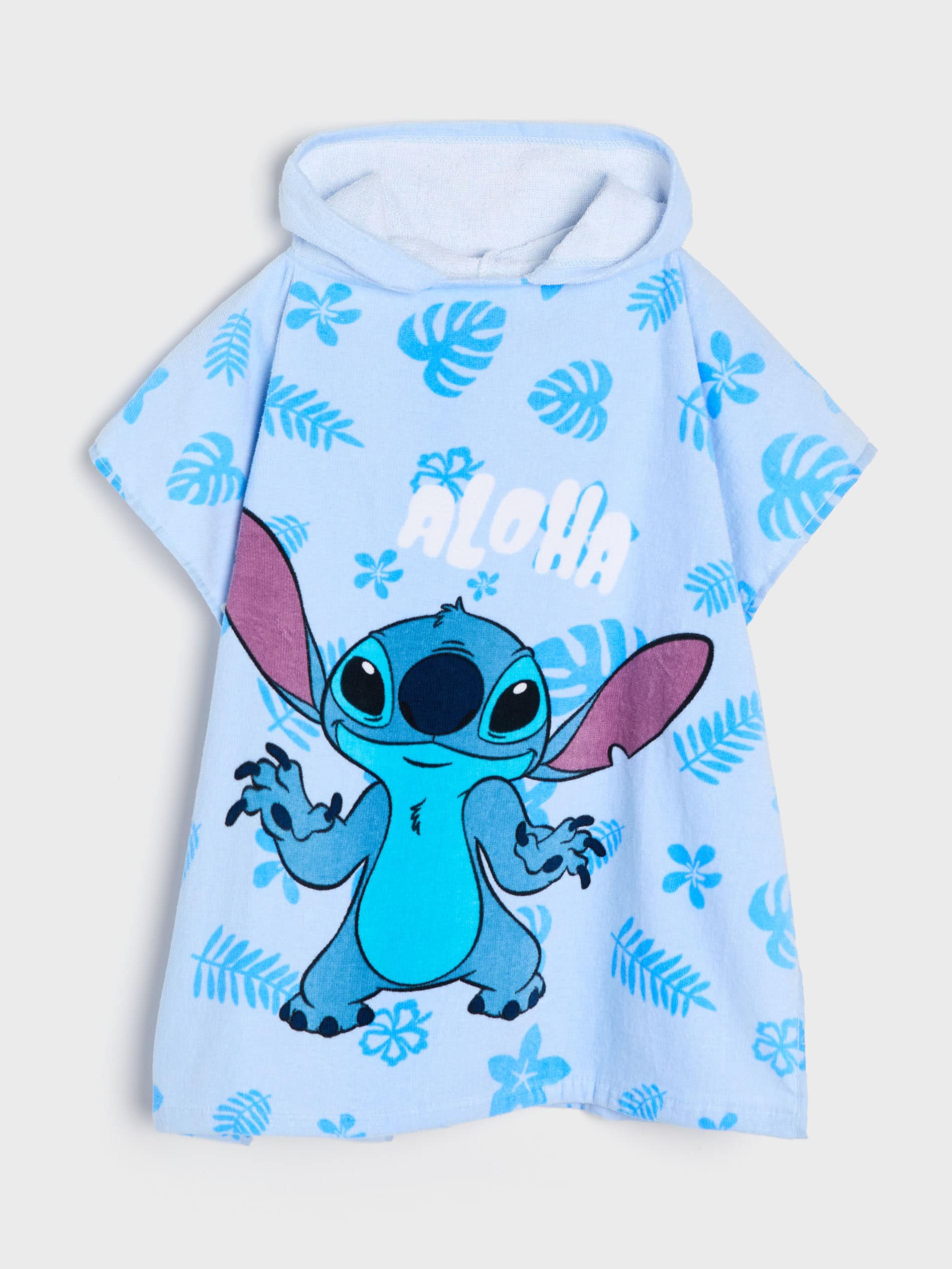 Sinsay - Ręcznik z kapturem Stitch - niebieski