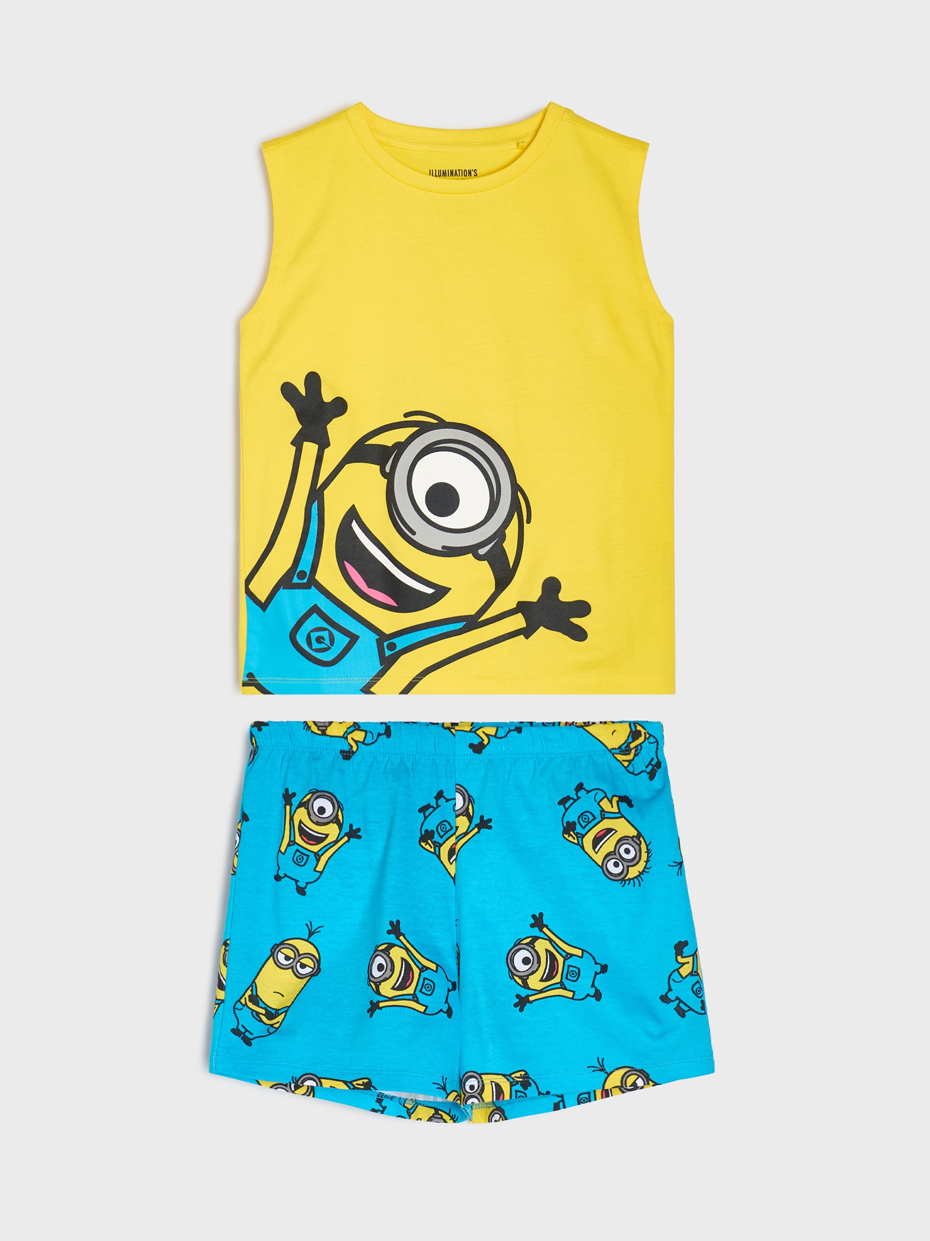 Sinsay - Piżama dwuczęściowa Minions - żółty