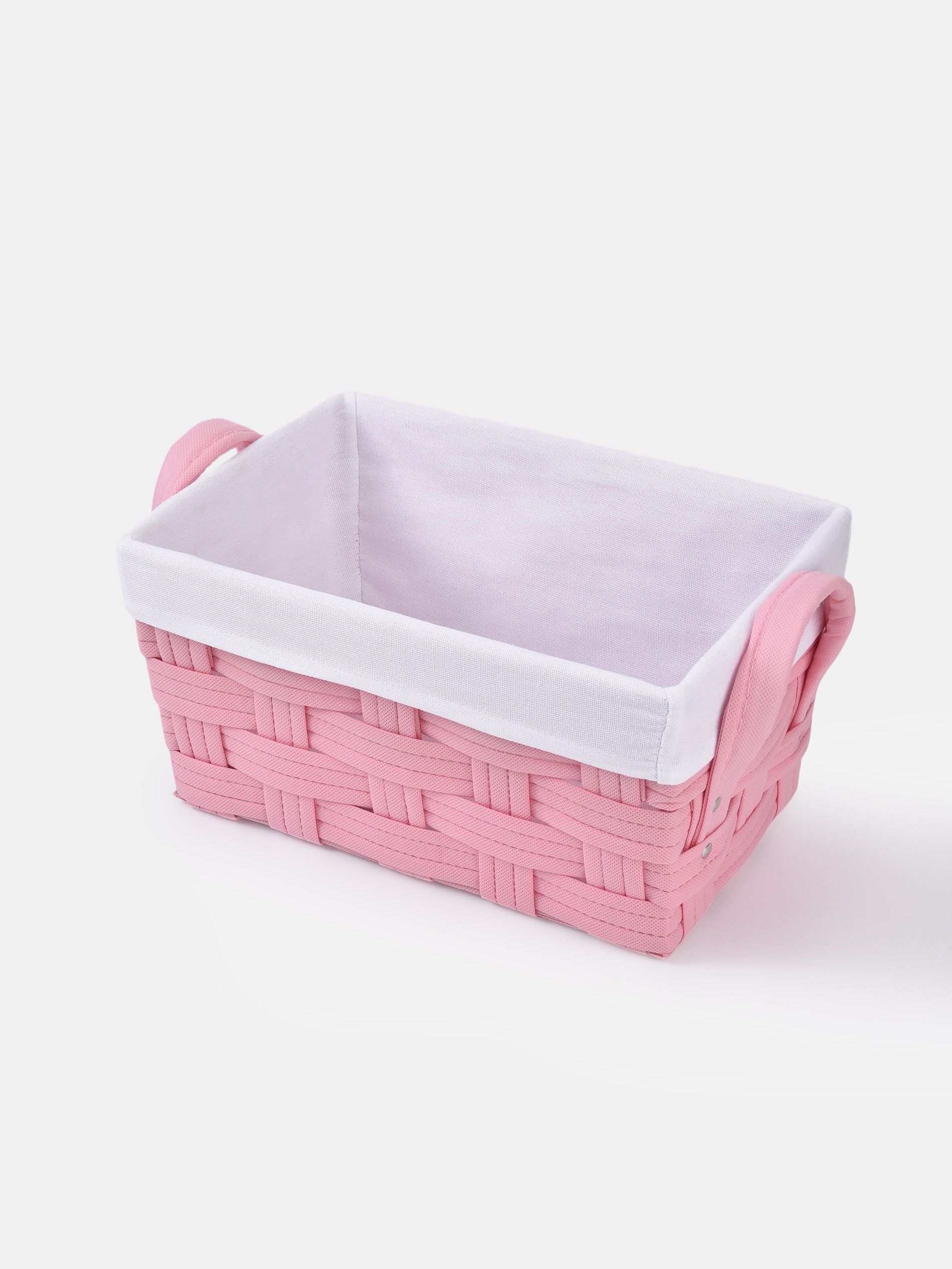 Sinsay - Πλεκτό καλάθι αποθήκευσης - ροζ παστελ φωτογραφία