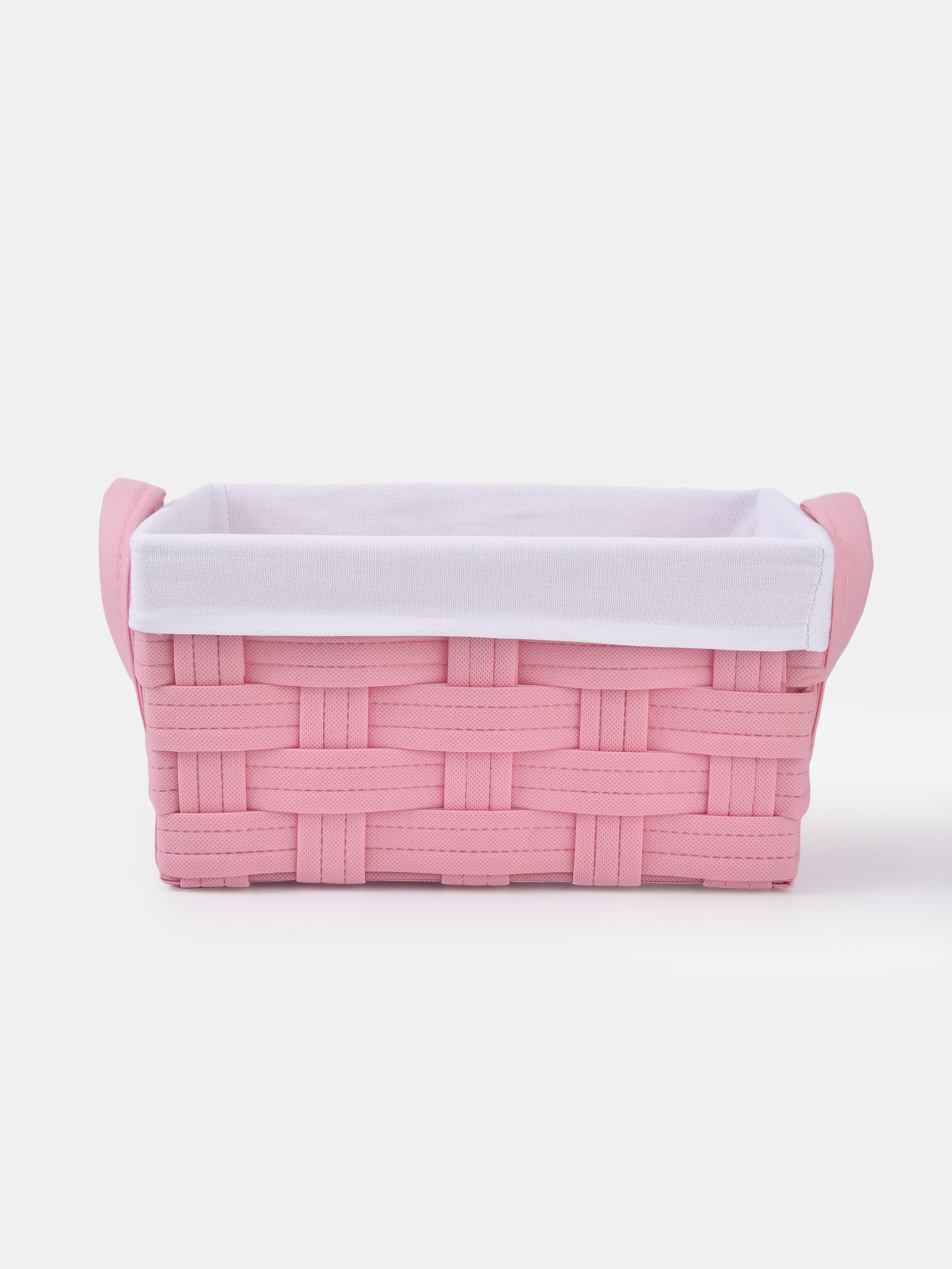 Sinsay - Πλεκτό καλάθι αποθήκευσης - ροζ παστελ φωτογραφία