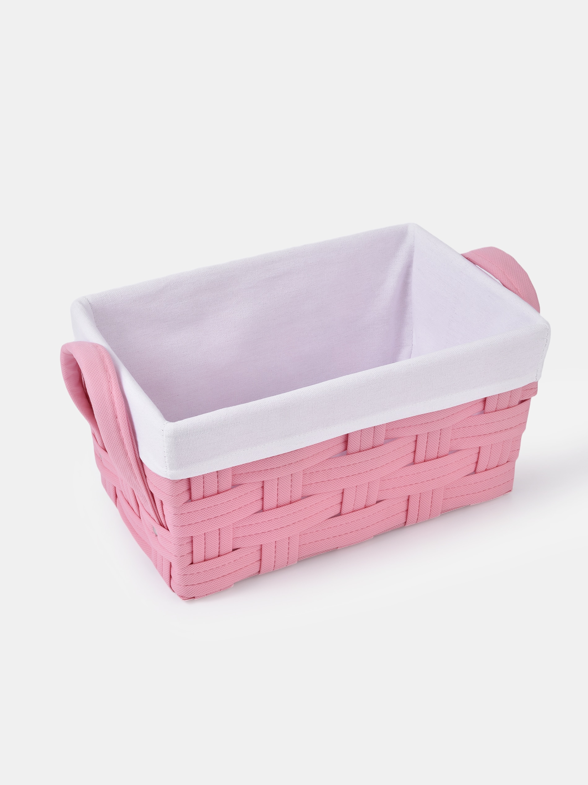 Sinsay - Πλεκτό καλάθι αποθήκευσης - ροζ παστελ φωτογραφία