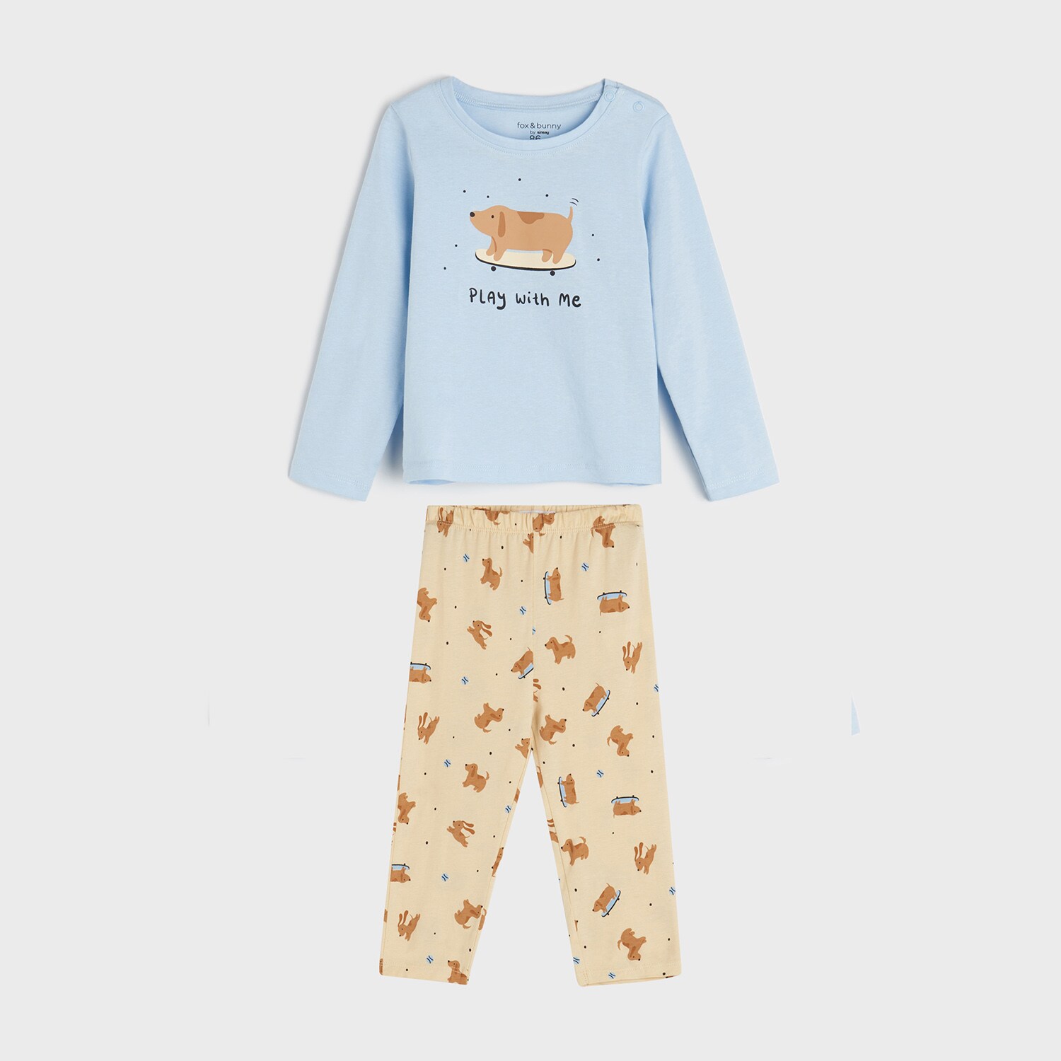 Sinsay – Set pijamale cu imprimeu – Violet Baby imagine noua