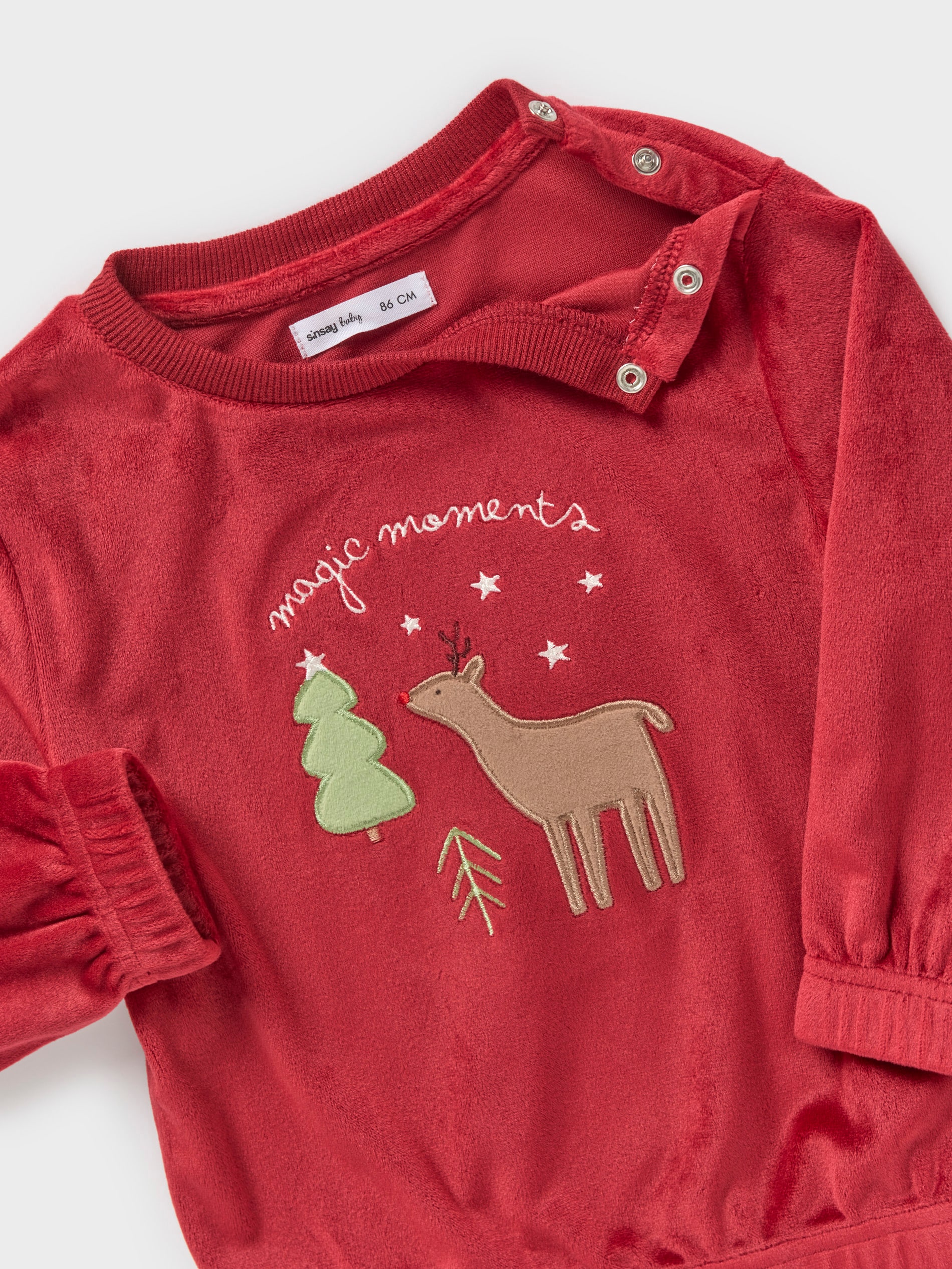 Sinsay - Φούτερ - κοκκινο φωτογραφία