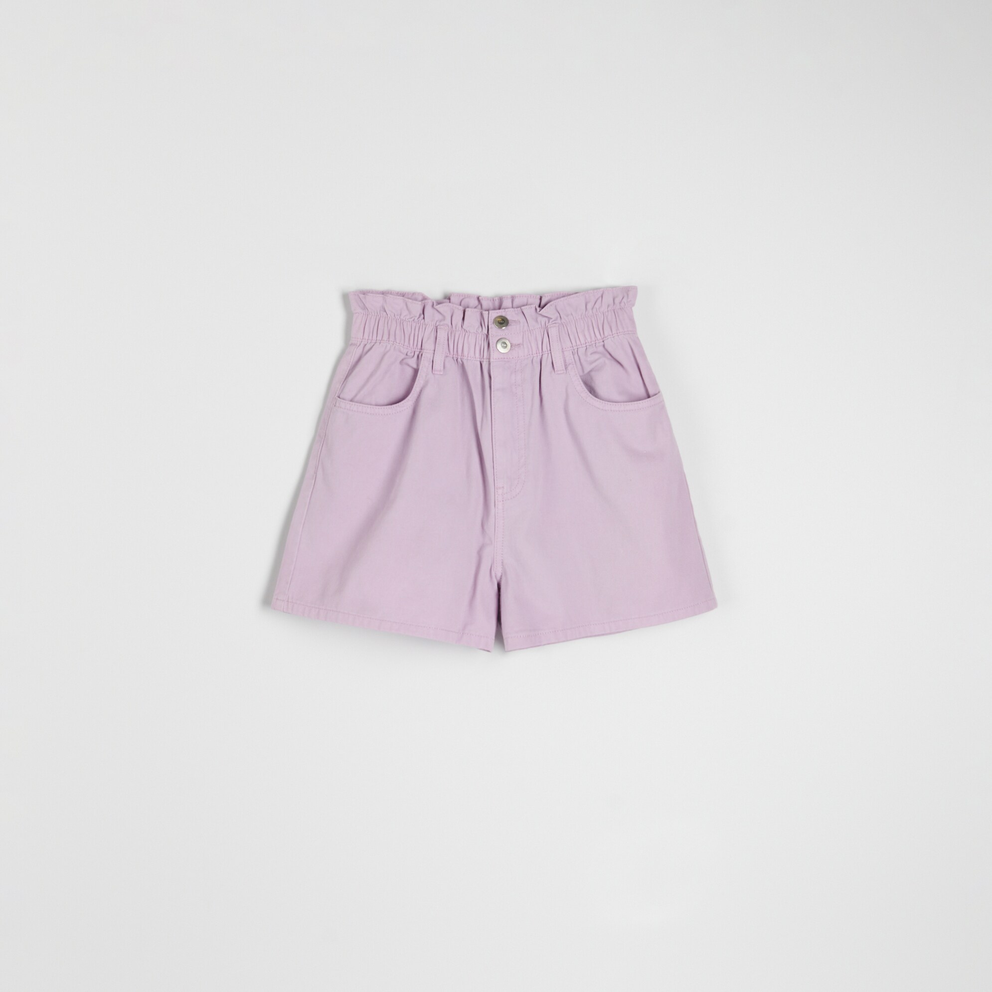 Sinsay – Pantaloni scurți paperbag – Violet All imagine noua