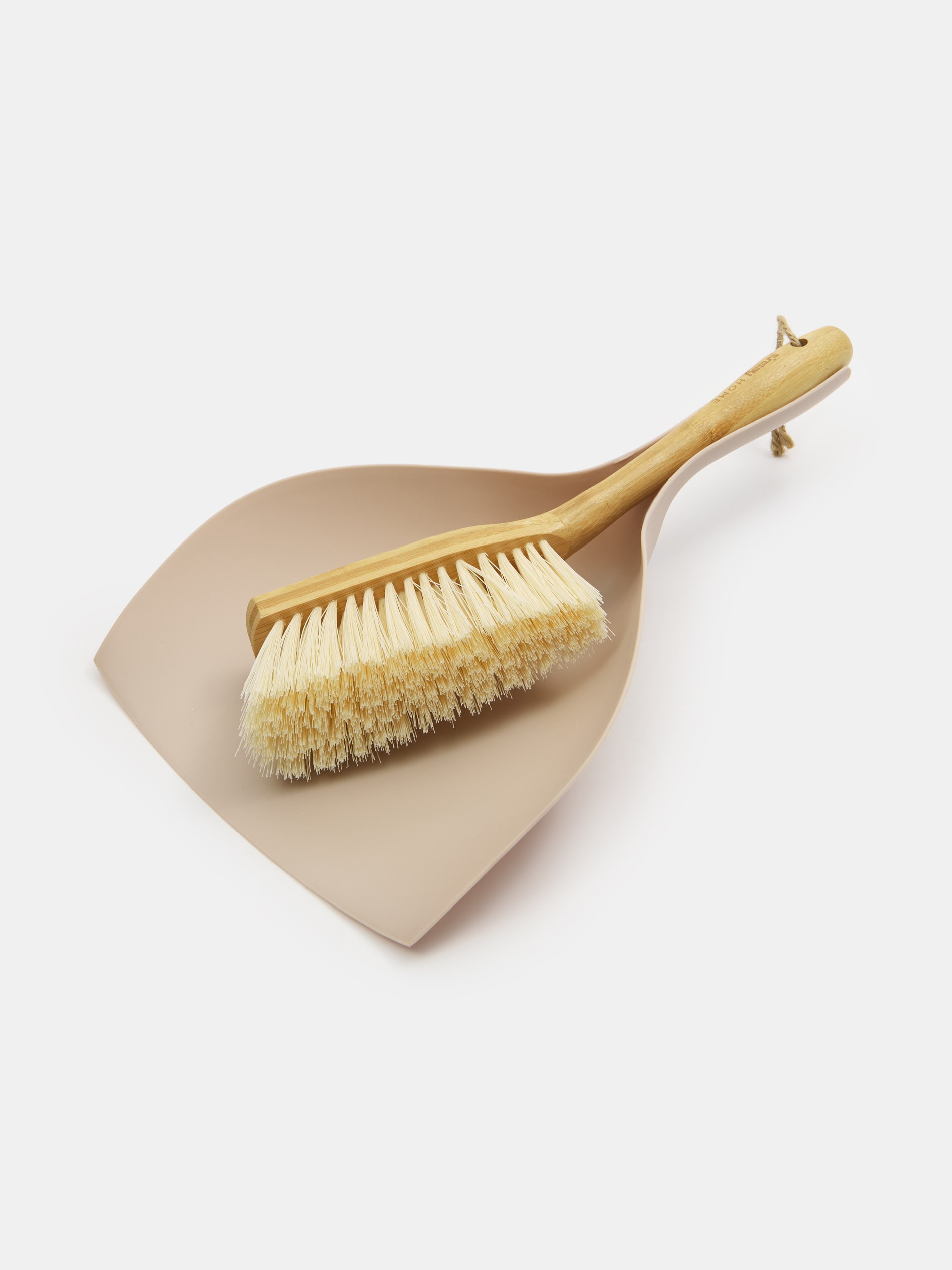 Sinsay - Σετ με ξεσκονόπανο και βούρτσα - μπεζ φωτογραφία