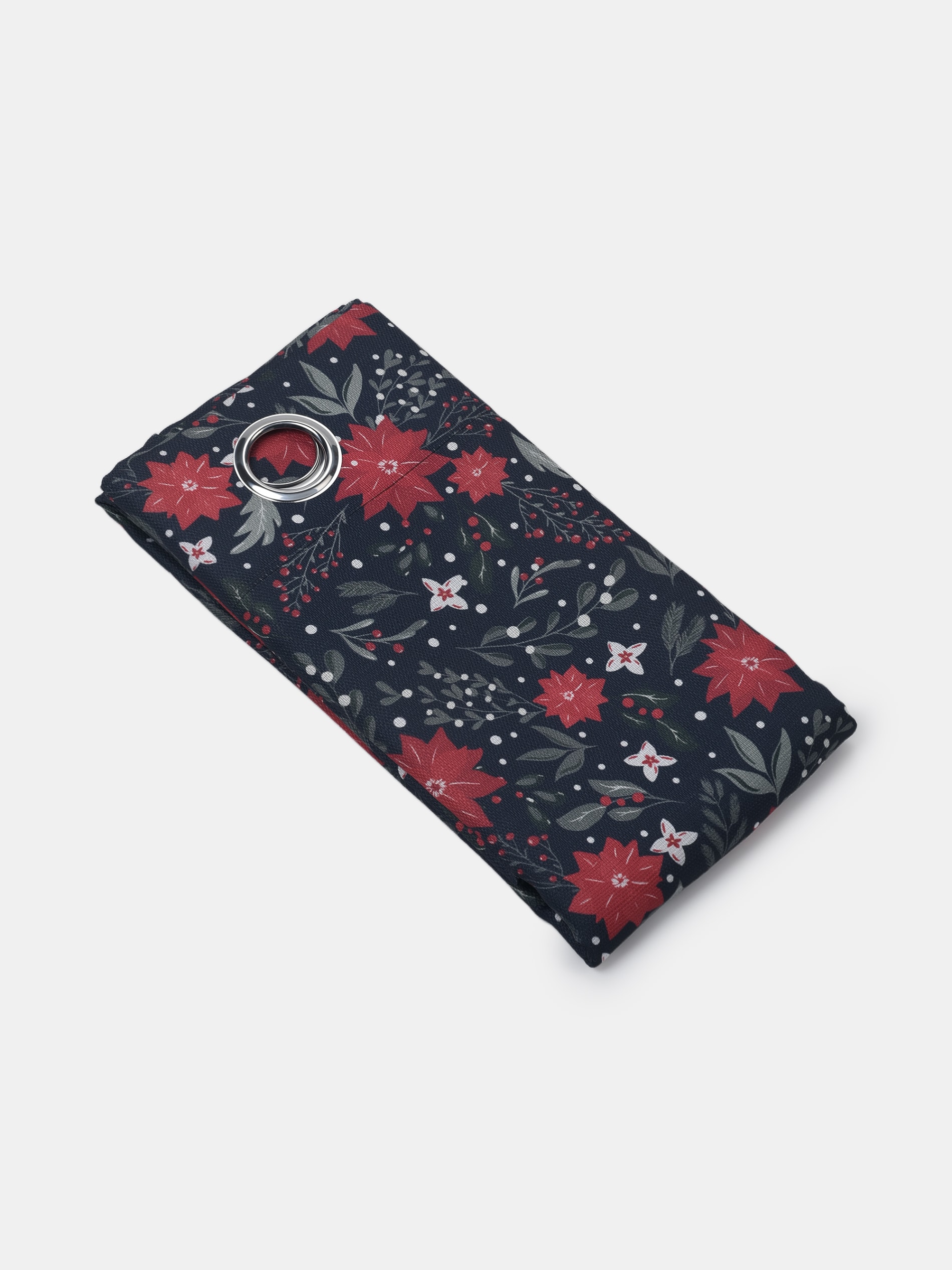 Sinsay - Κουρτίνα με φλοράλ σχέδιο - μαυρο φωτογραφία