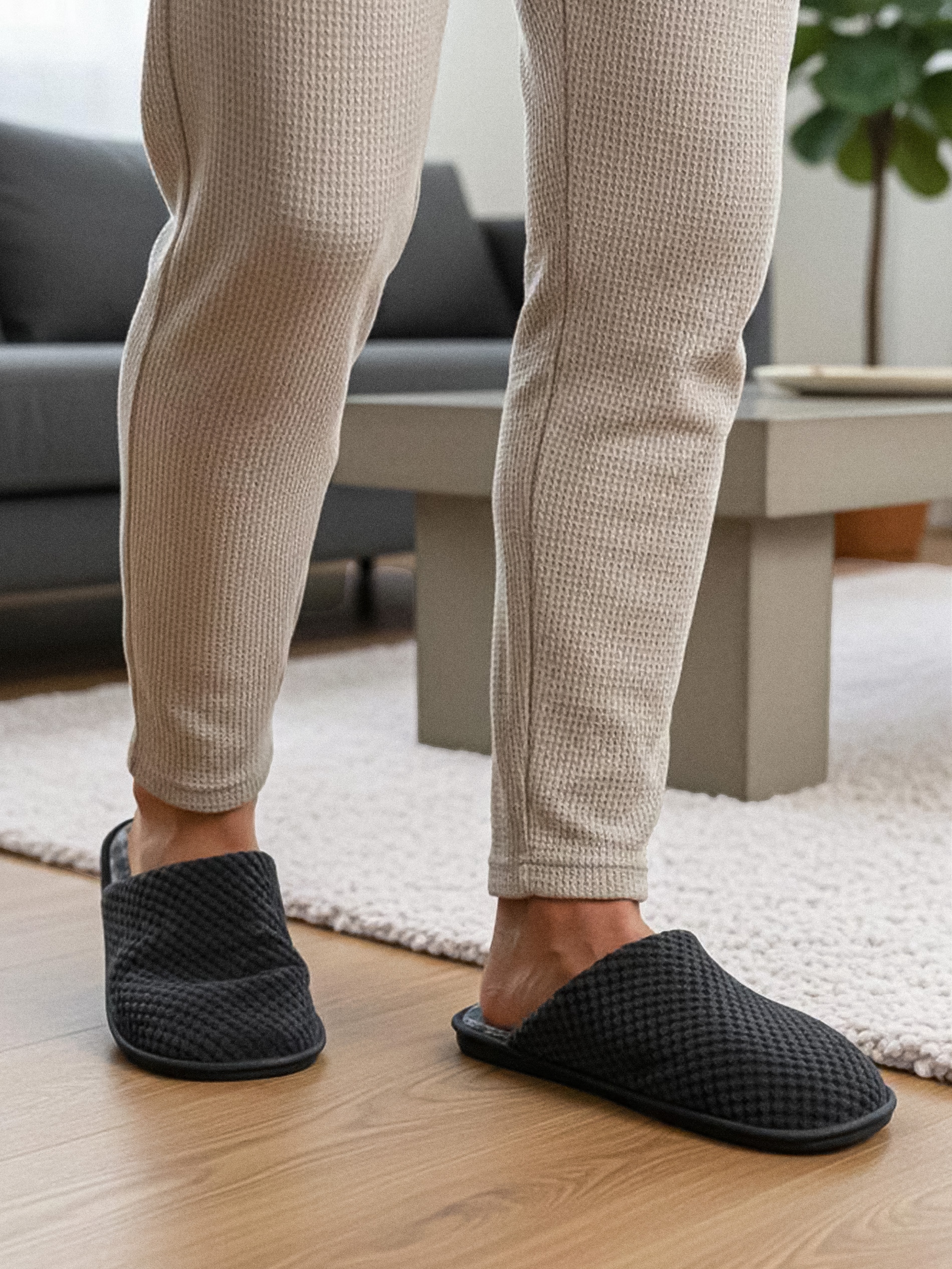 Sinsay - Παντόφλες - μαυρο φωτογραφία