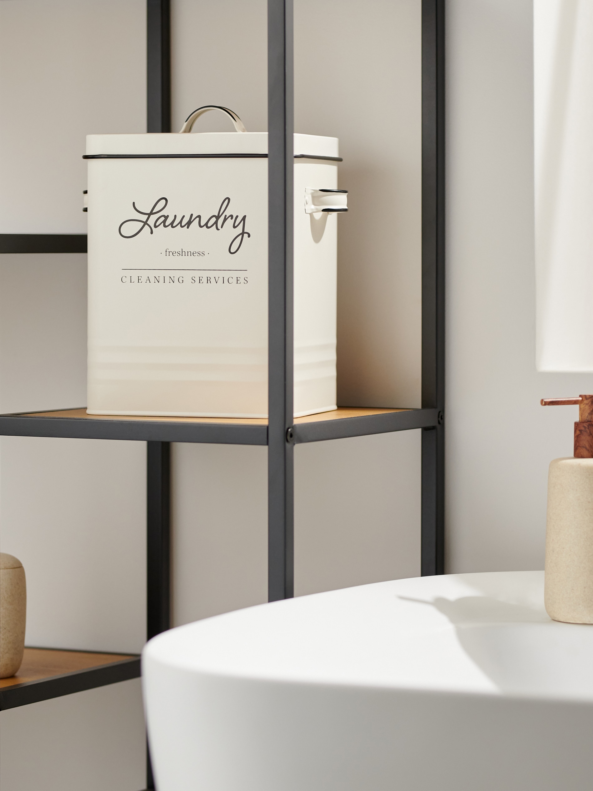 Sinsay - Δοχείο - κρεμ φωτογραφία