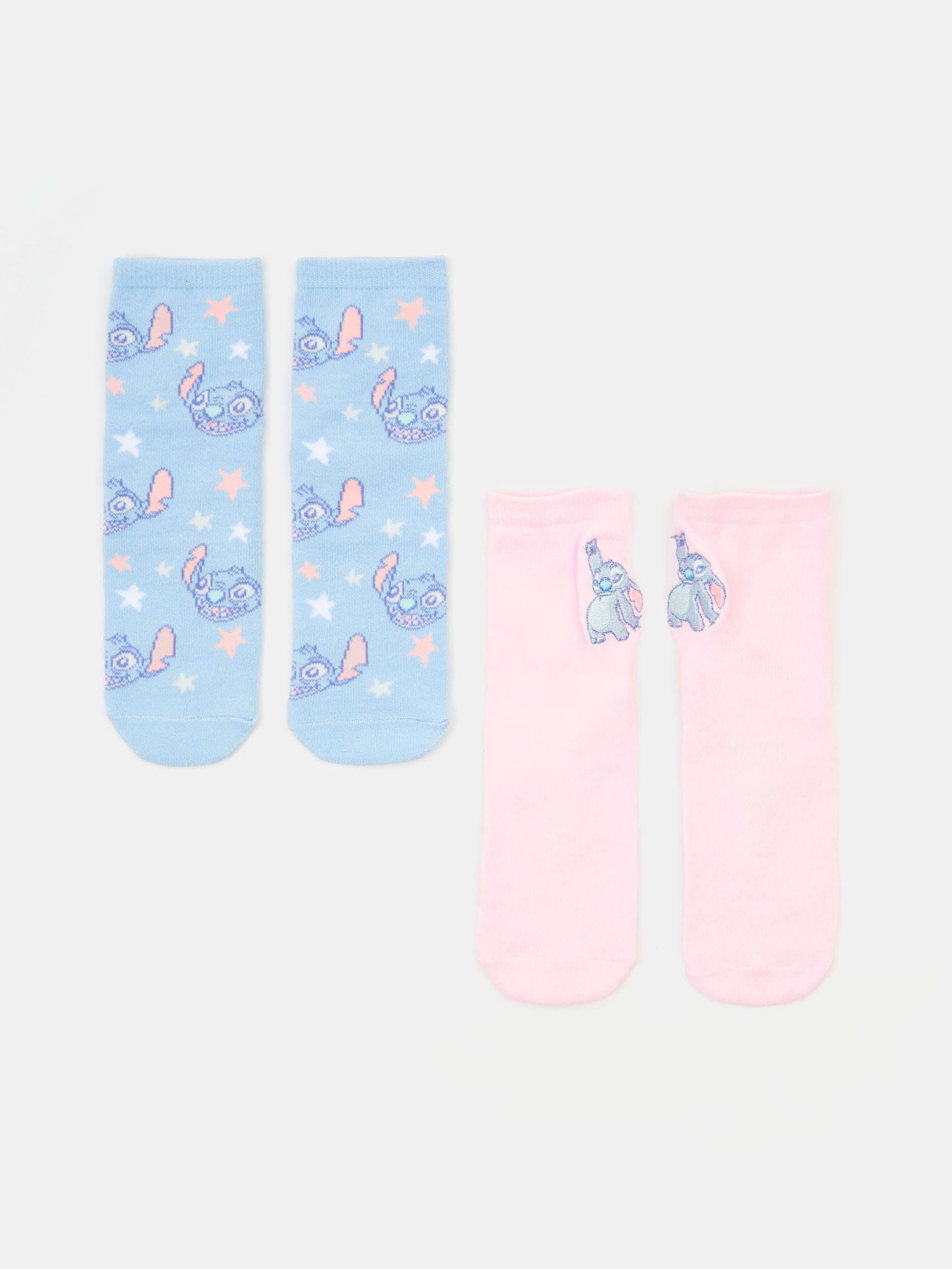 Sinsay - Skarpetki 2 pack Stitch - wielobarwny