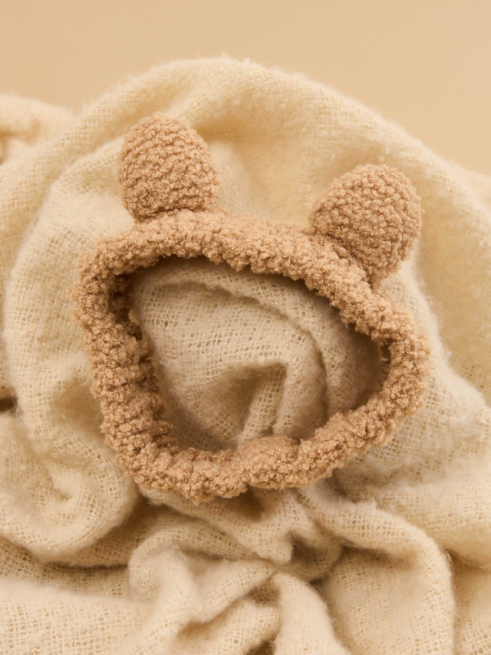 Sinsay - Κορδέλα μαλλιών - μπεζ φωτογραφία