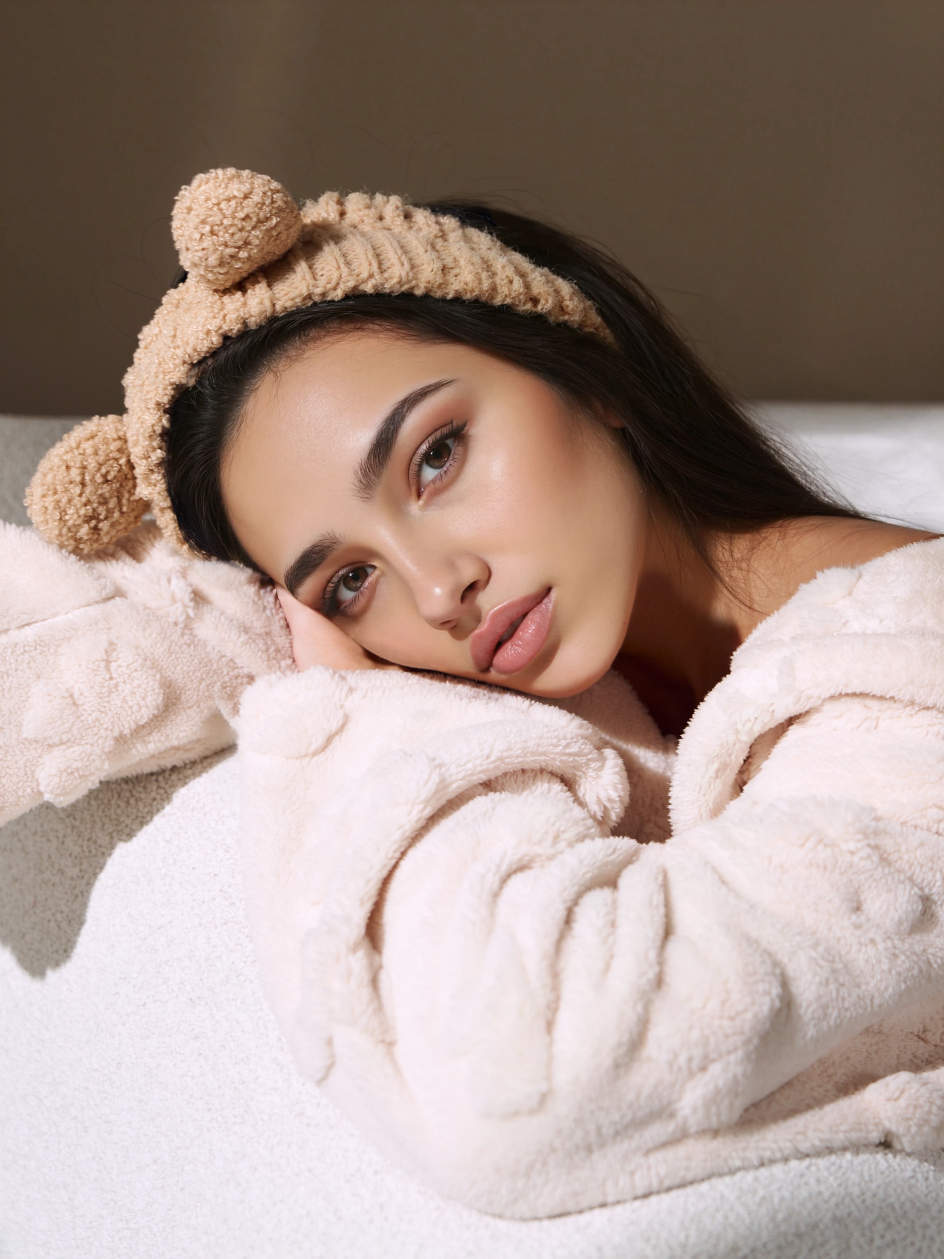 Sinsay - Κορδέλα μαλλιών - μπεζ φωτογραφία