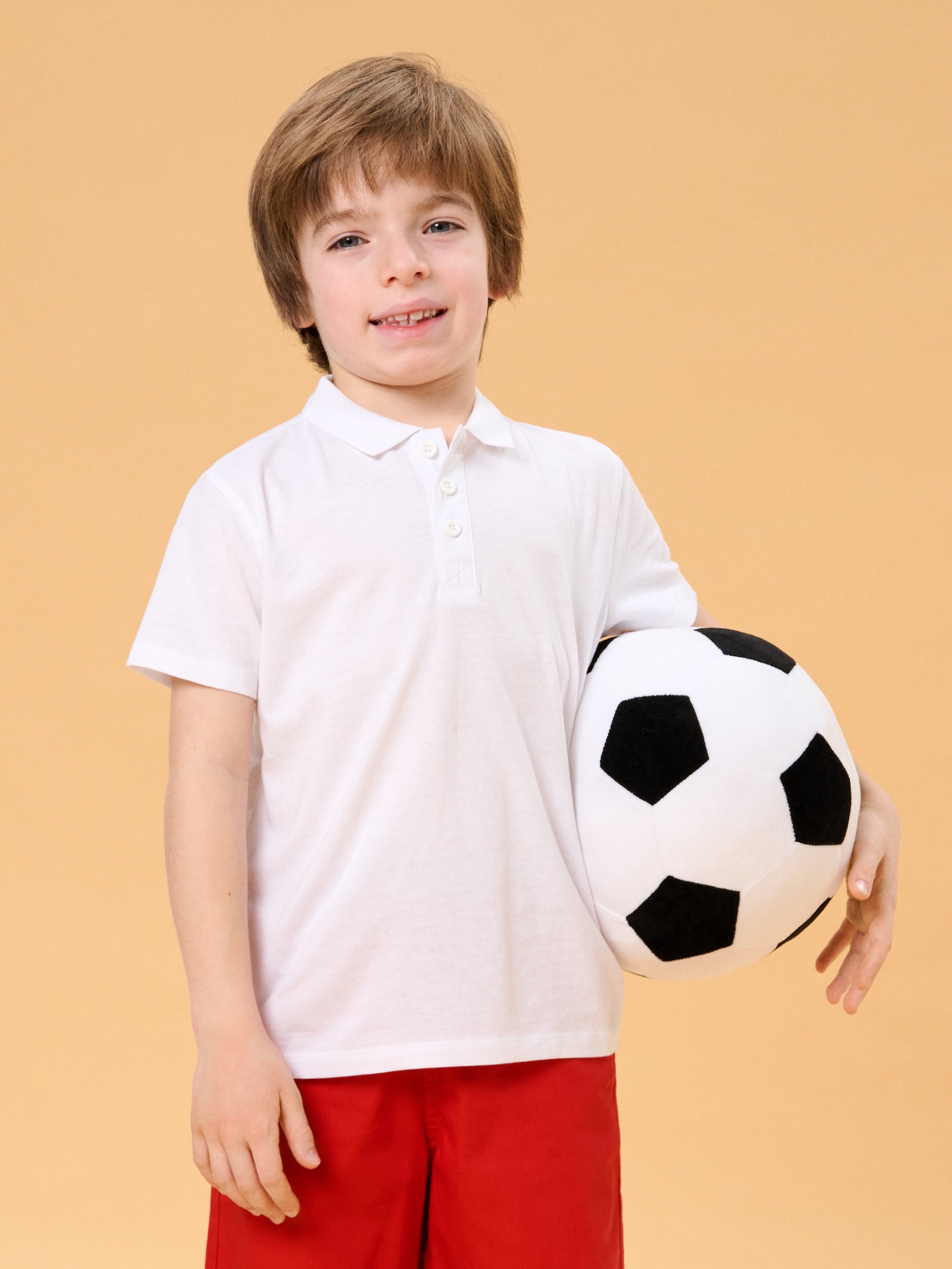Sinsay - Koszulka polo w stylu basic - biały