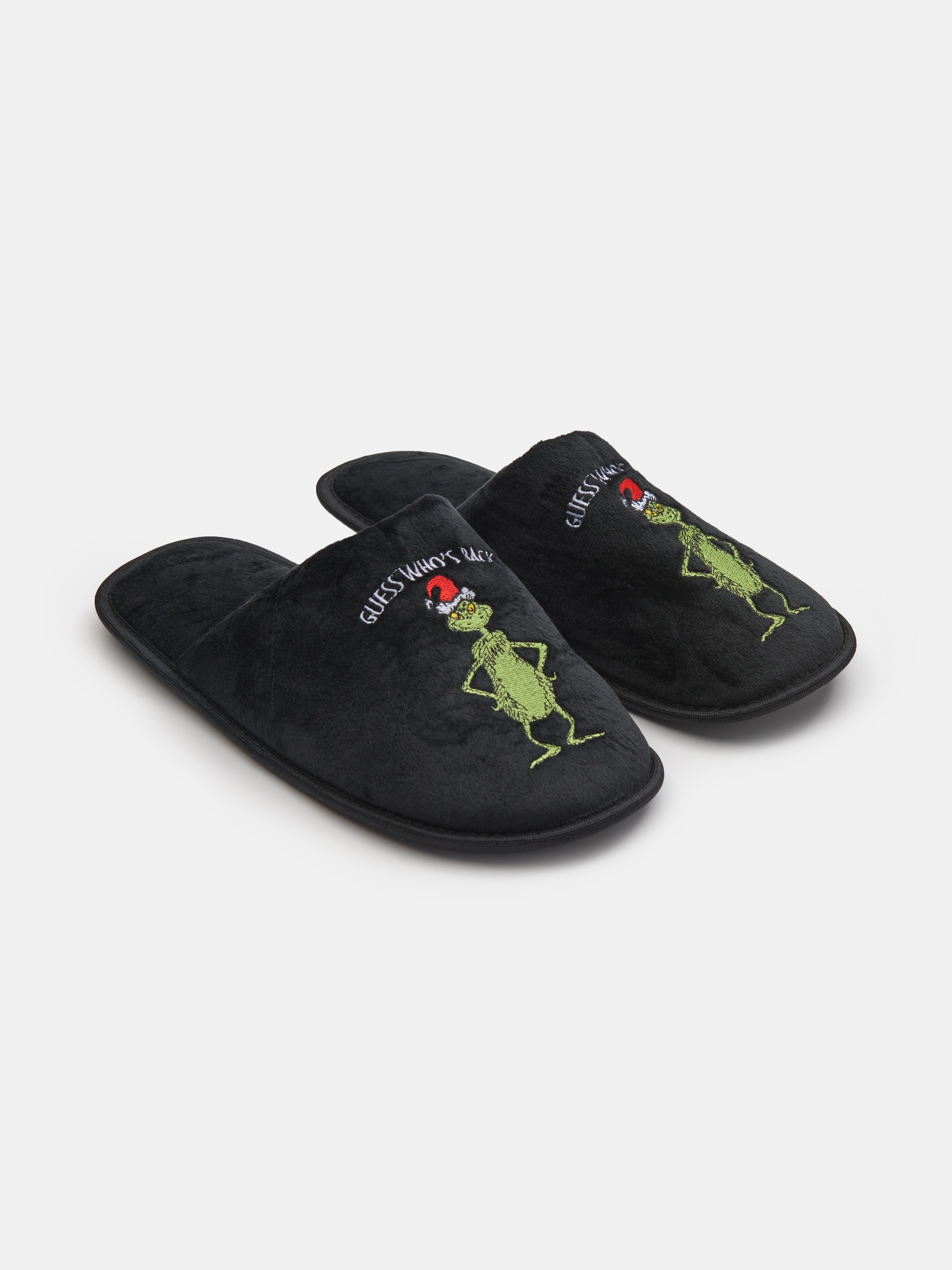 Sinsay - Παντόφλες Grinch - μαυρο φωτογραφία