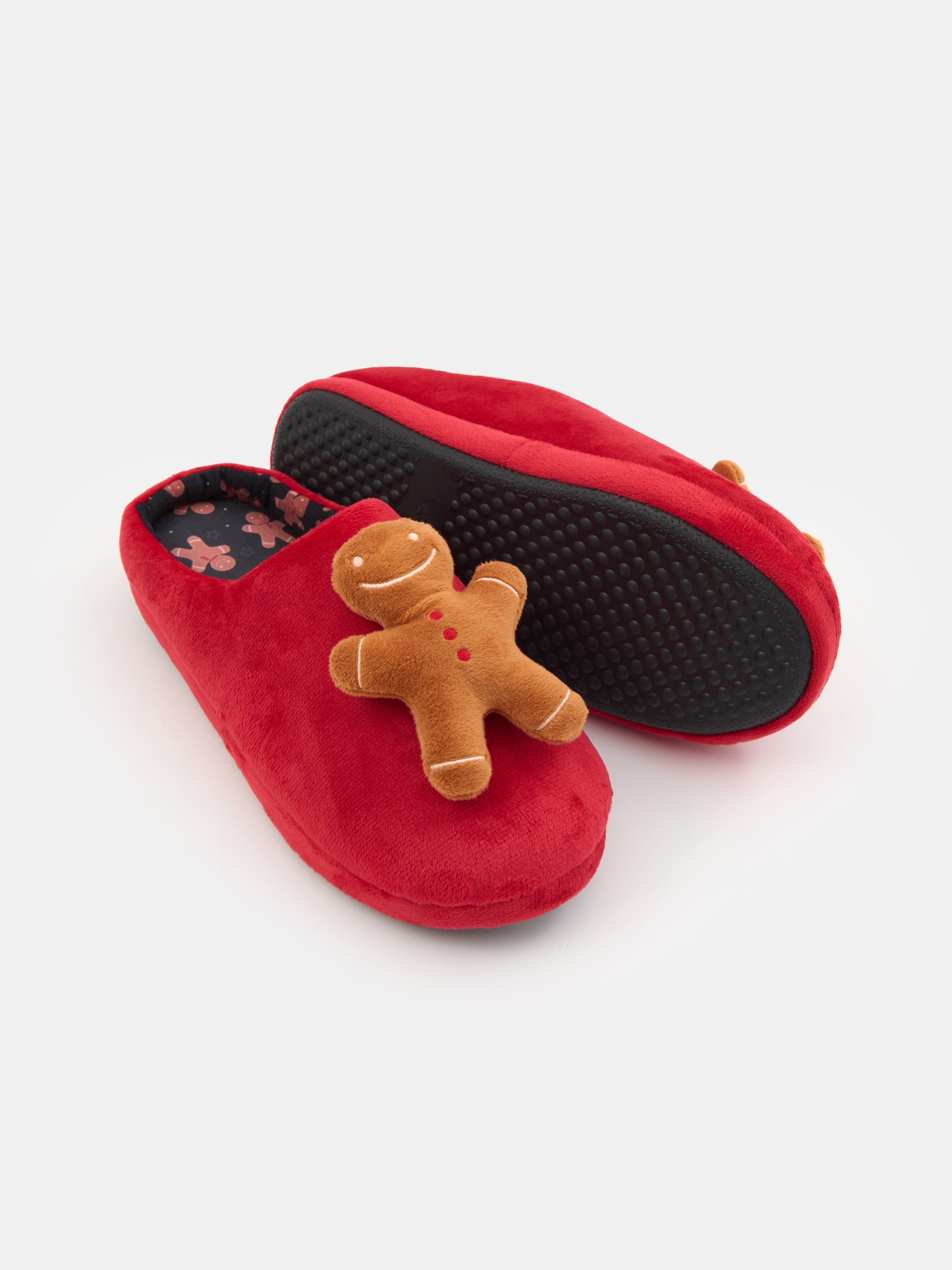 Sinsay - Παντόφλες με γιορτινό θέμα - πολυχρωμο φωτογραφία