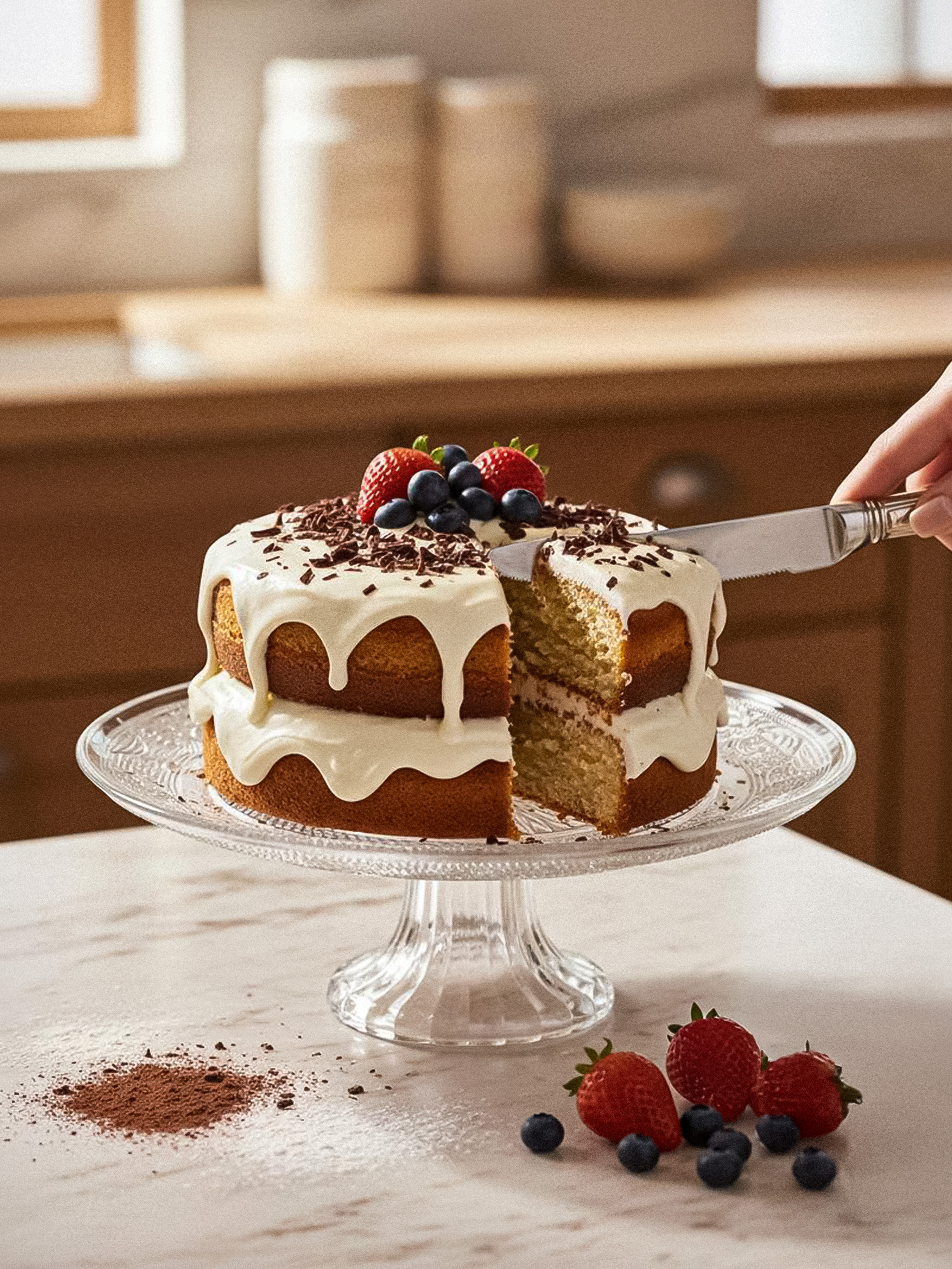 Sinsay - Βάση κέικ - λευκο φωτογραφία