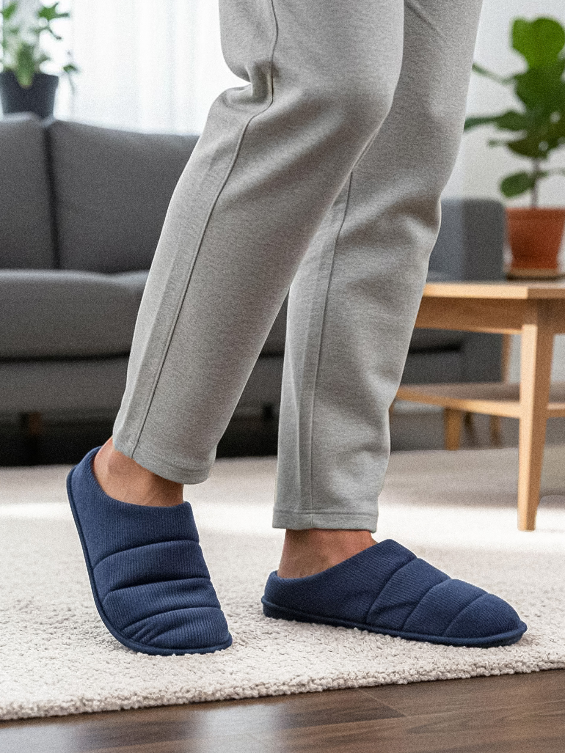 Sinsay - Παντόφλες - ναυτικο μπλε φωτογραφία