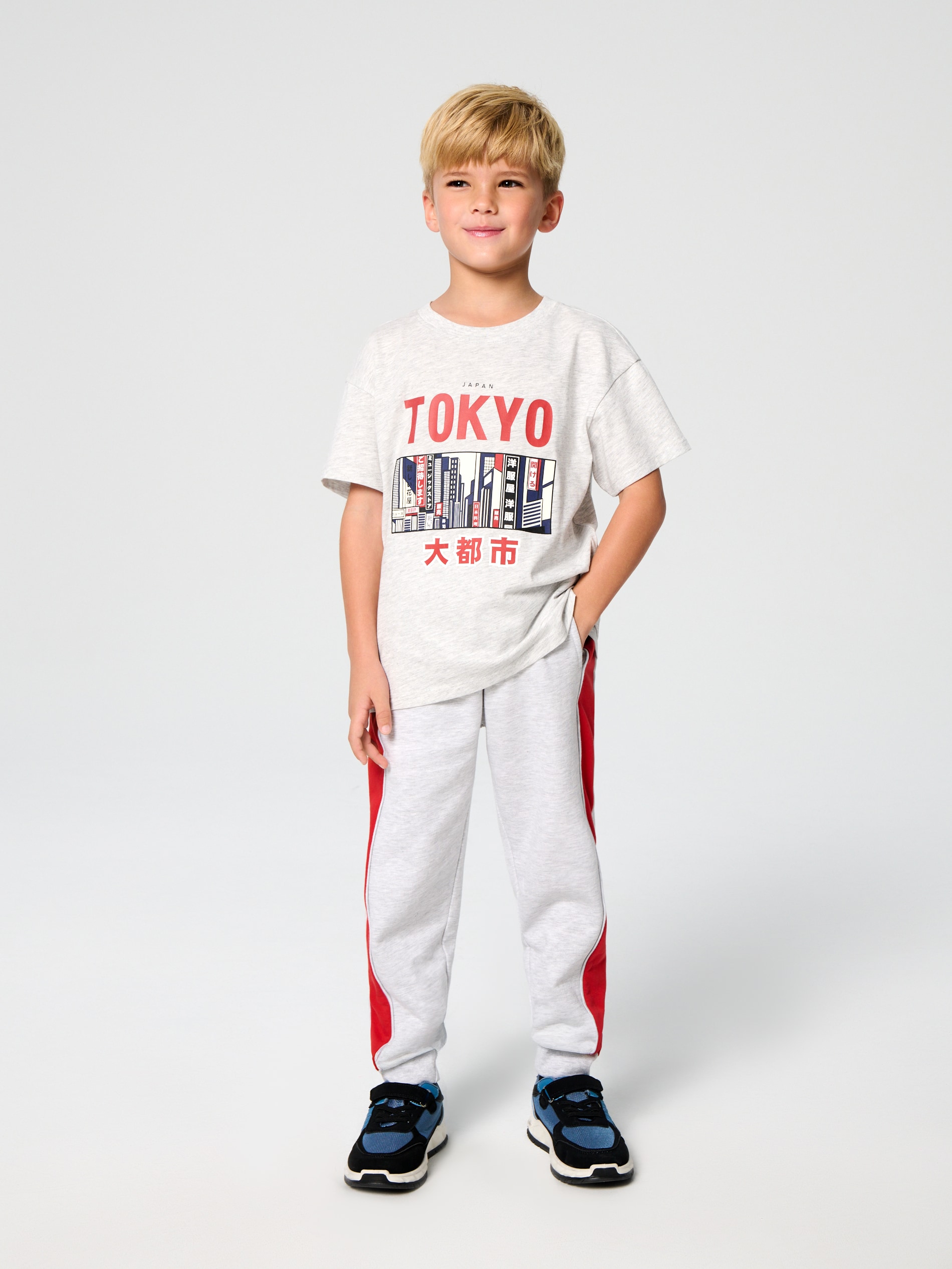 Sinsay - Μπλούζα με τύπωμα - ανοιχτό γκρι φωτογραφία