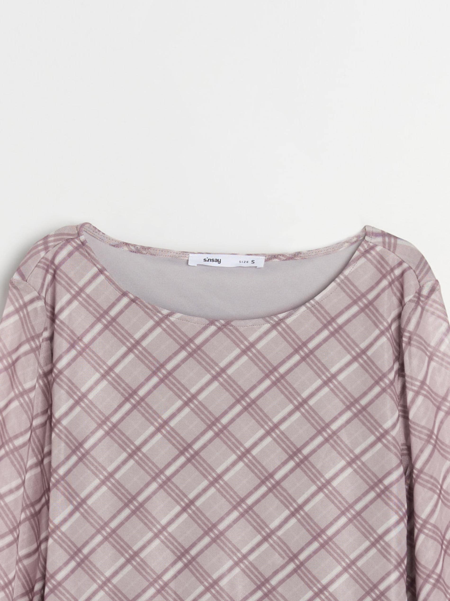 Sinsay - Μακρυμάνικη μπλούζα - πολυχρωμο φωτογραφία