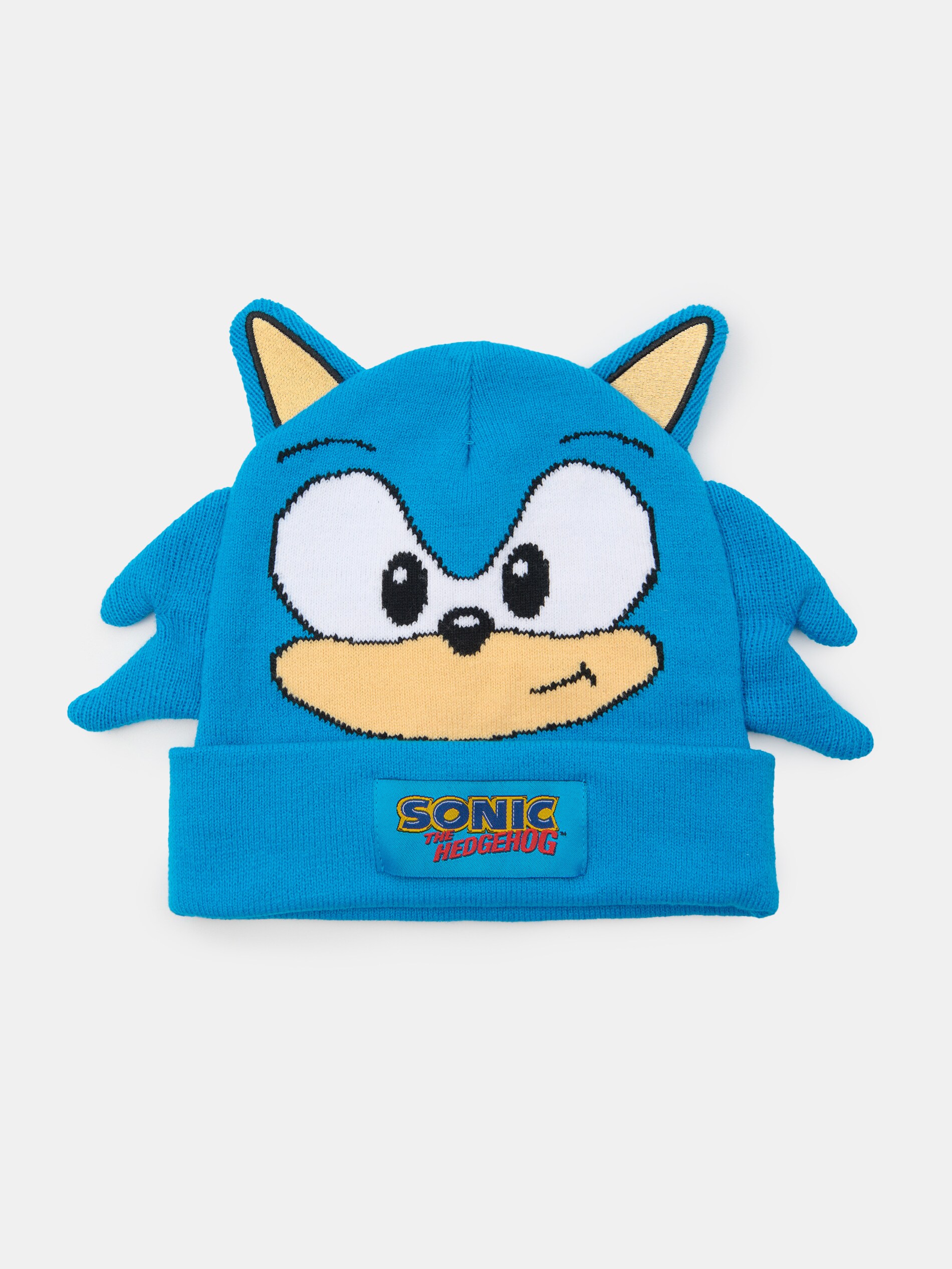 Sinsay - Σκουφάκι με 3D στοιχεία Sonic the Hedgehog - μπλε φωτογραφία