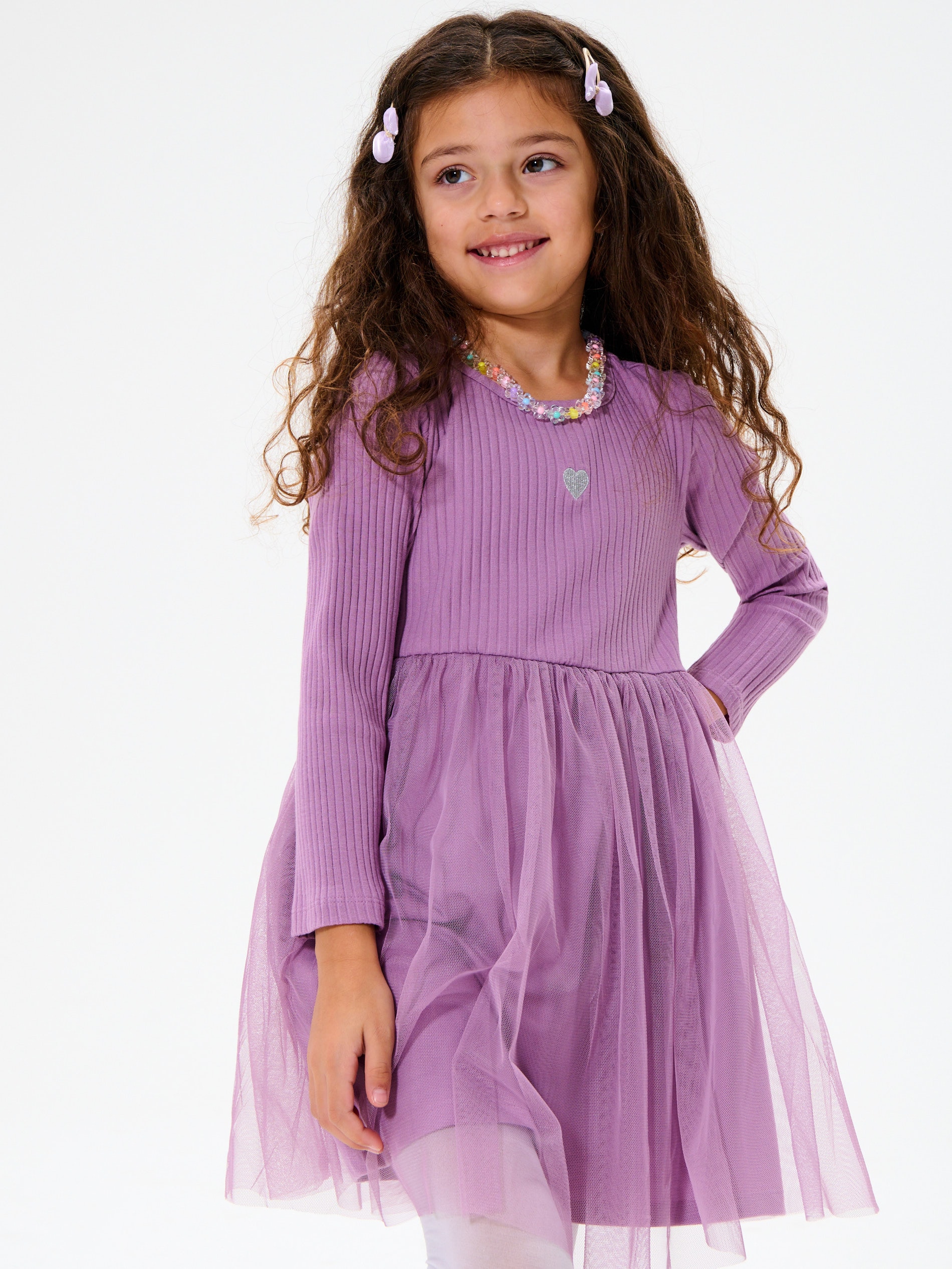 Sinsay - Sukienka z tiulem - niebieski