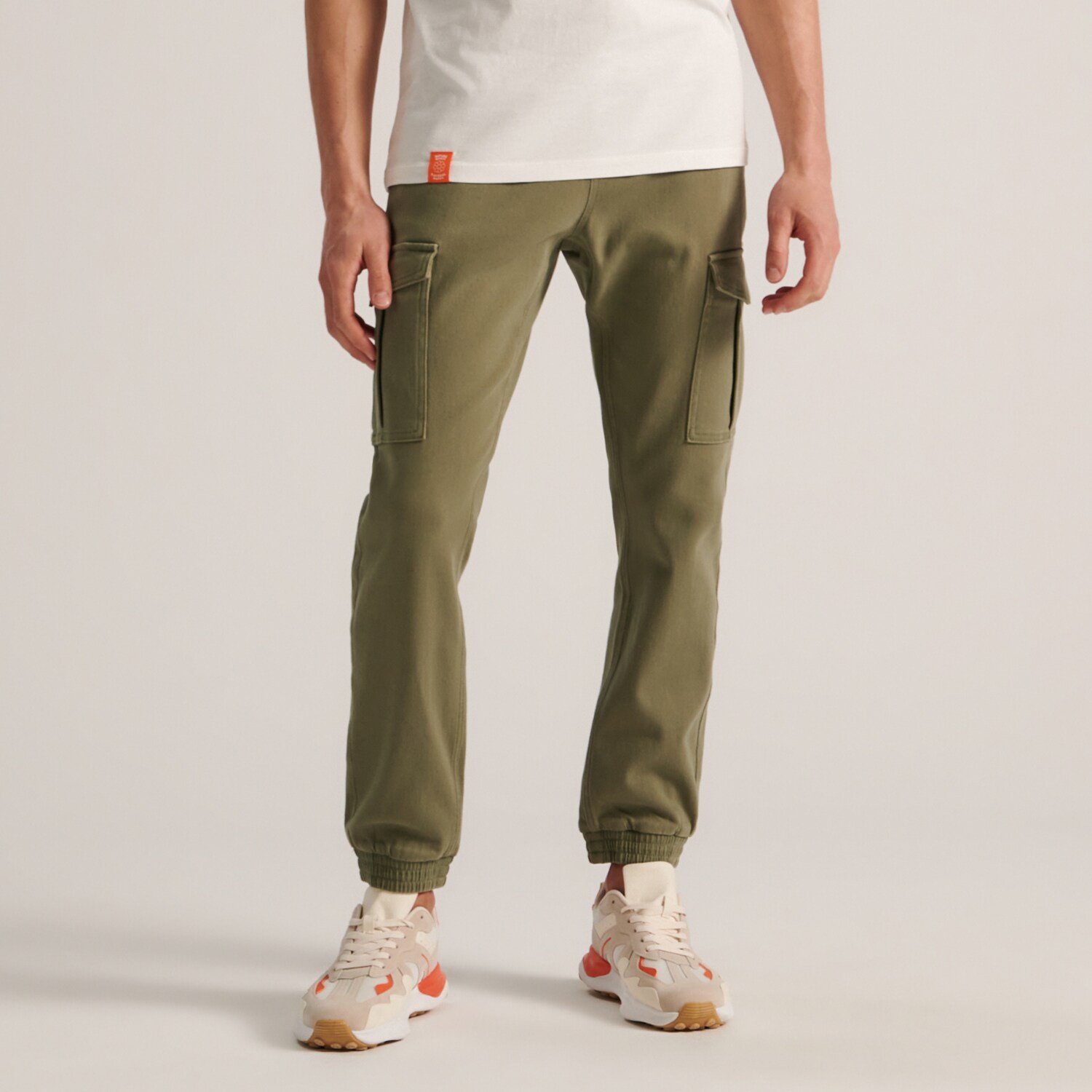 Sinsay - Pantaloni jogger - Turcoaz