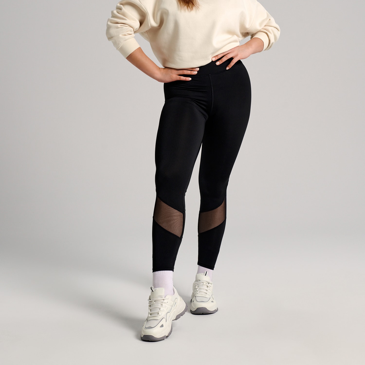 Sinsay - Legging - Fekete akciós termékkép 1