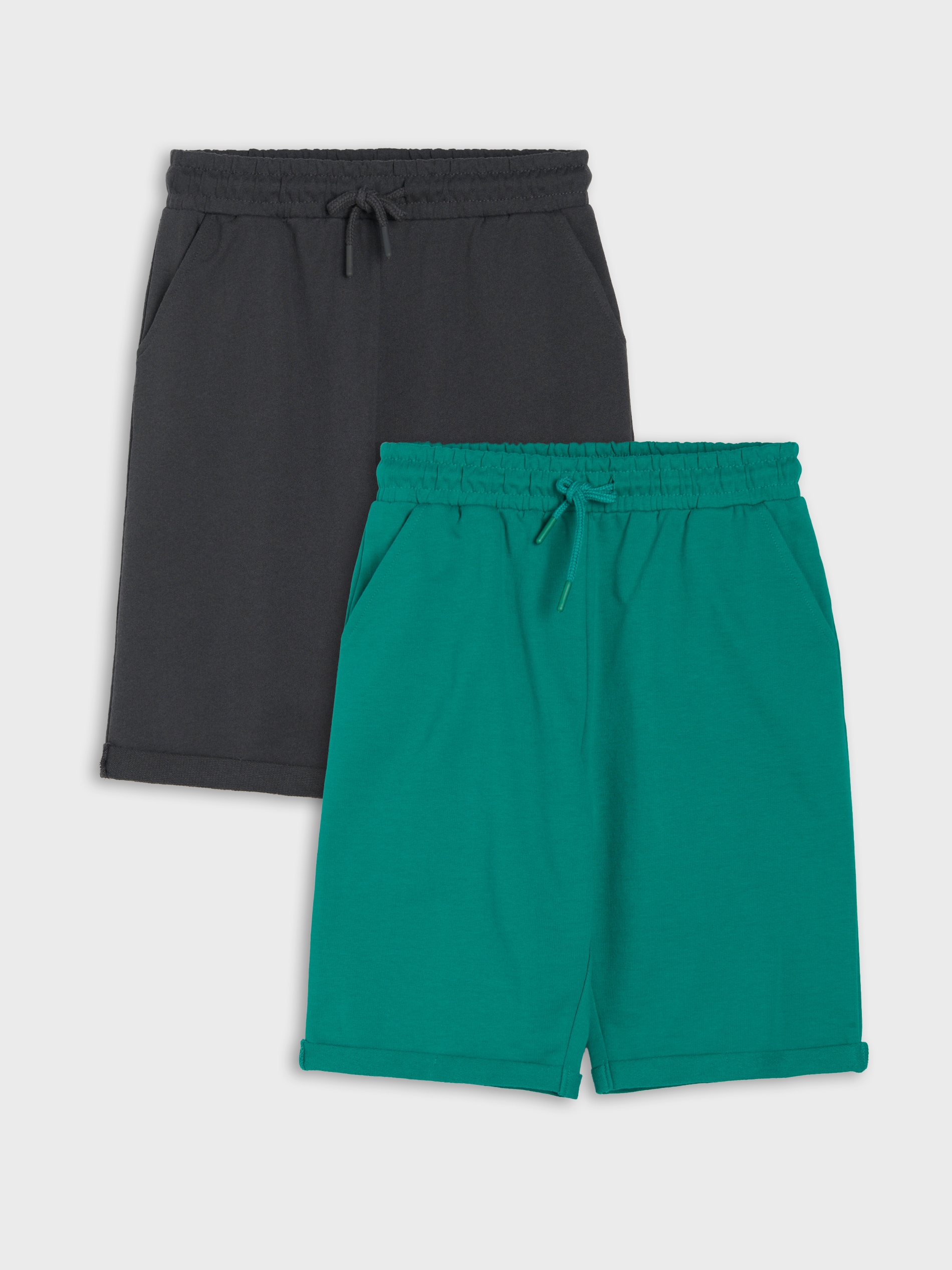 Sinsay - Szorty dresowe bermudy 2 pack - wielobarwny